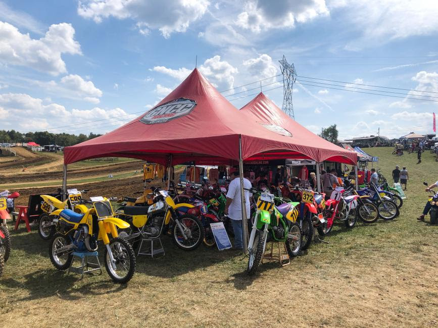 The Vintage Bike Show took place on Sunday, with a variety of classic bikes, vintage gear, programs and old school trophies.