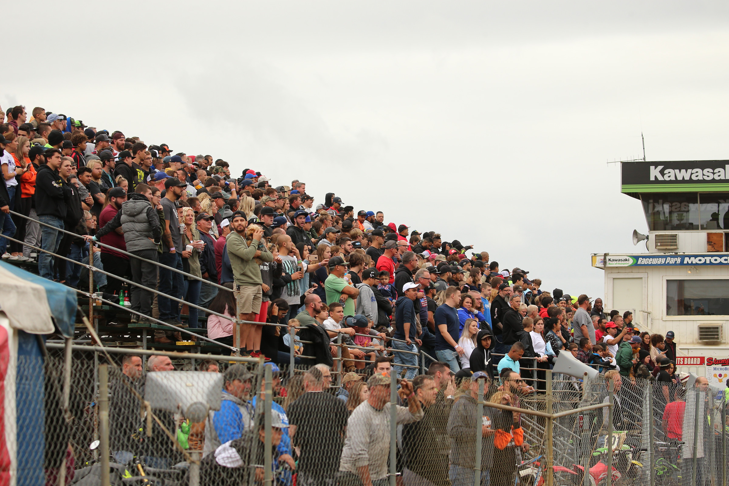 The stands were pack all weekend long, and those that came out enjoyed some excellent racing action.