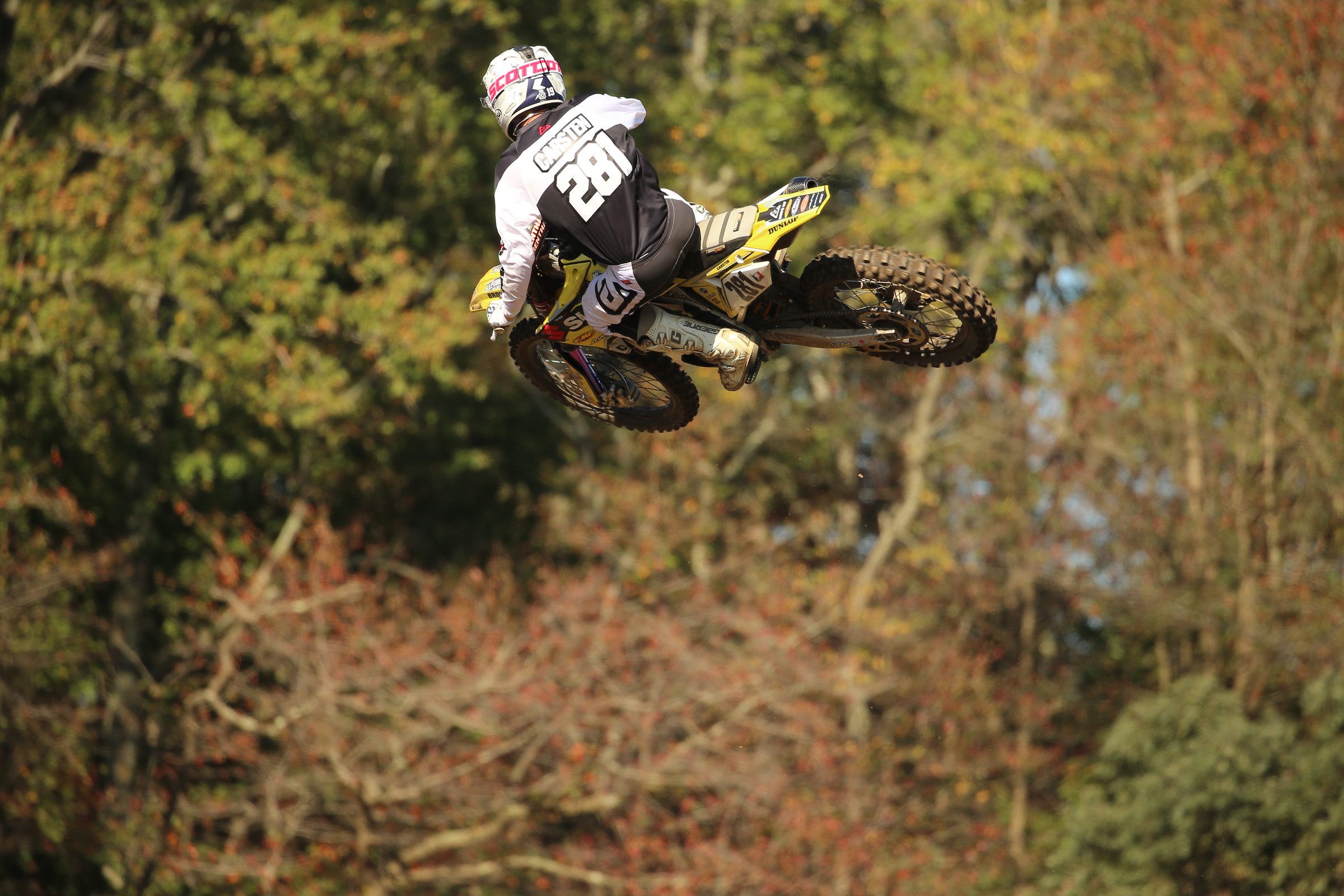 Cory Carsten was second overall in 450 A and eighth overall in 250 A class racing on Sunday.