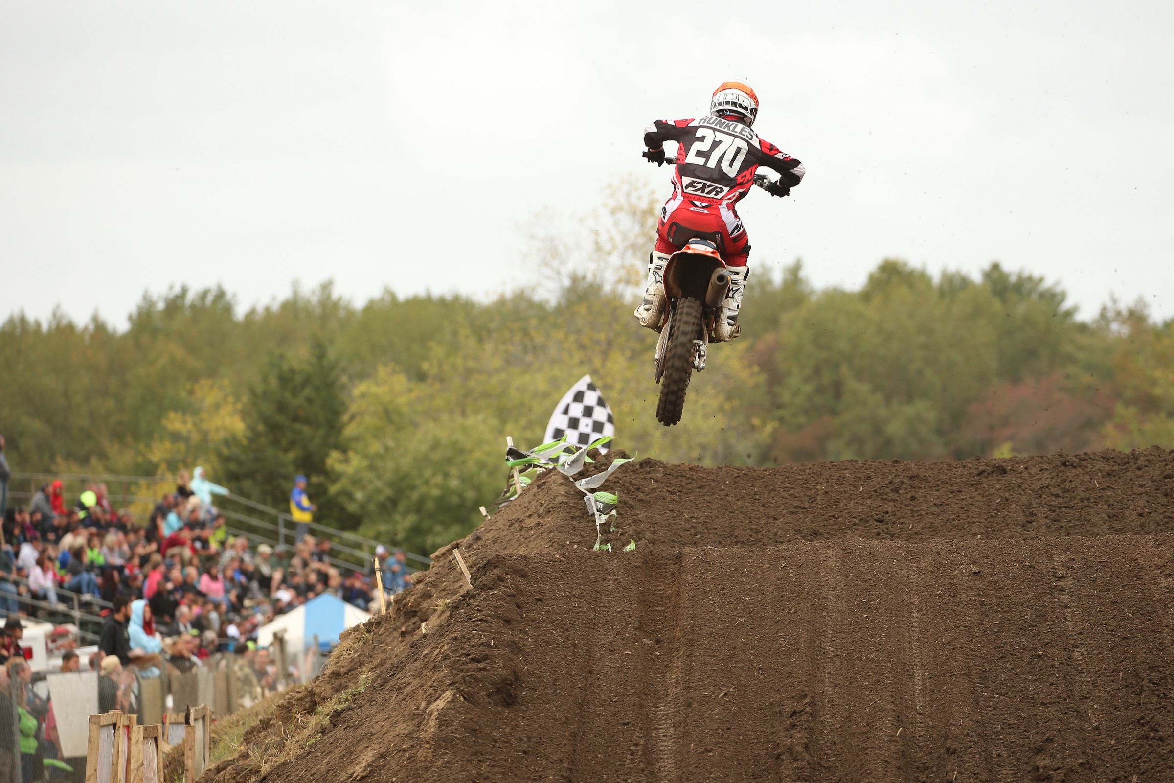 Jacob Runkles had a good day at the Kawasaki Race of Champions. He finished third overall in the 450 A class and fifth overall in the 250 A class.