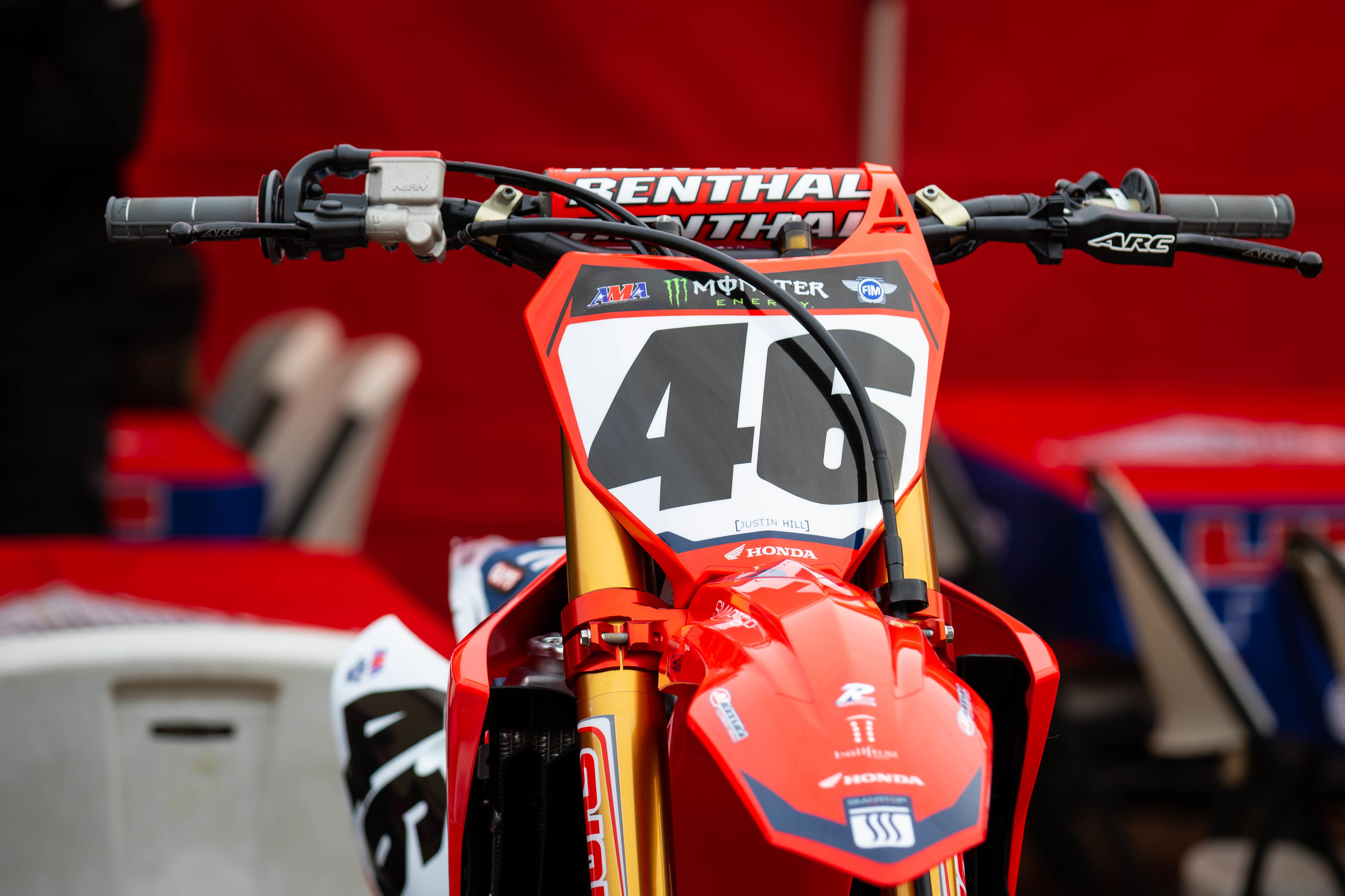 Hill's Honda CRF450R.