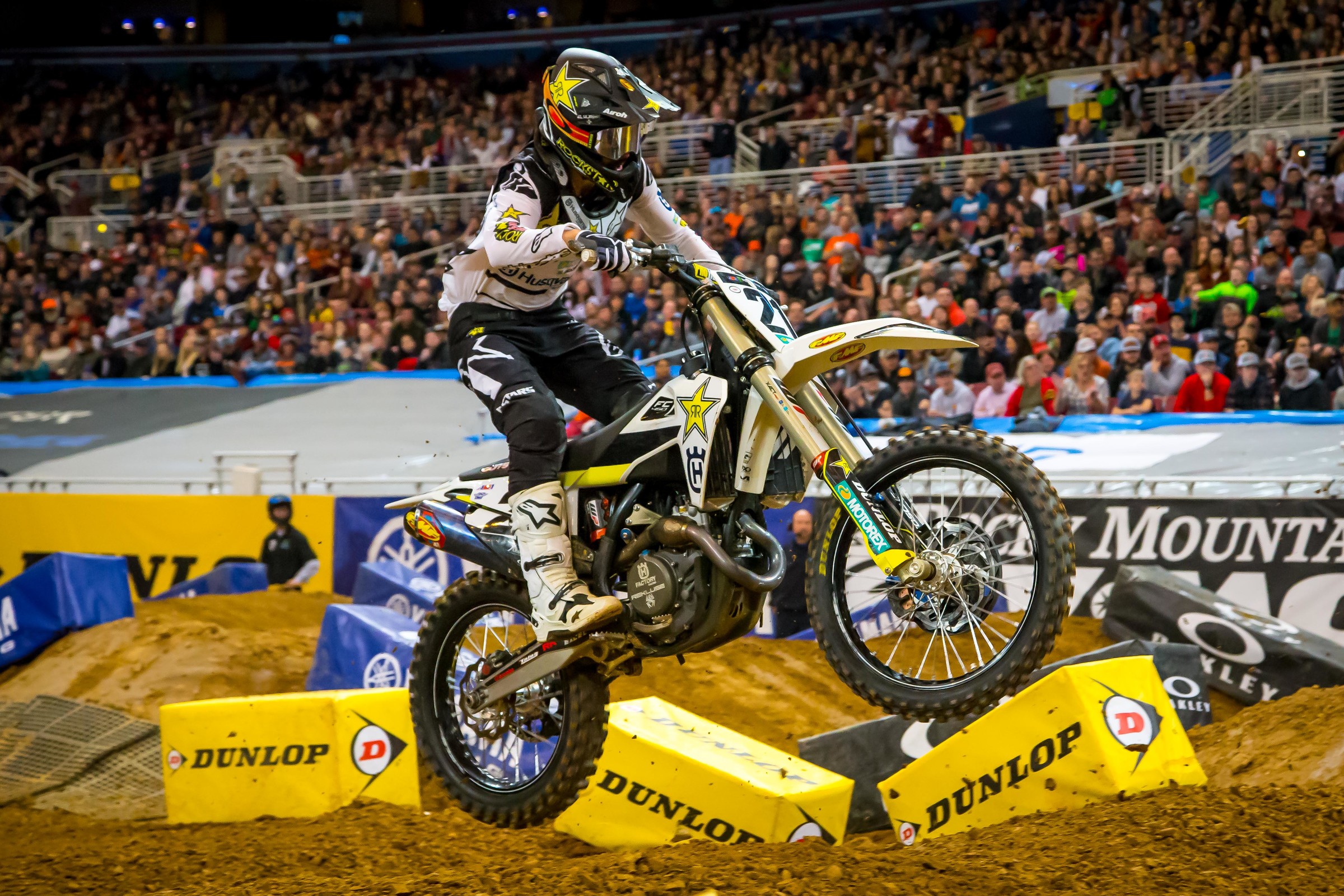 Anderson was in a battle with Osborne, Cianciarulo, Tomac and more for most of the race. He held strong for third.