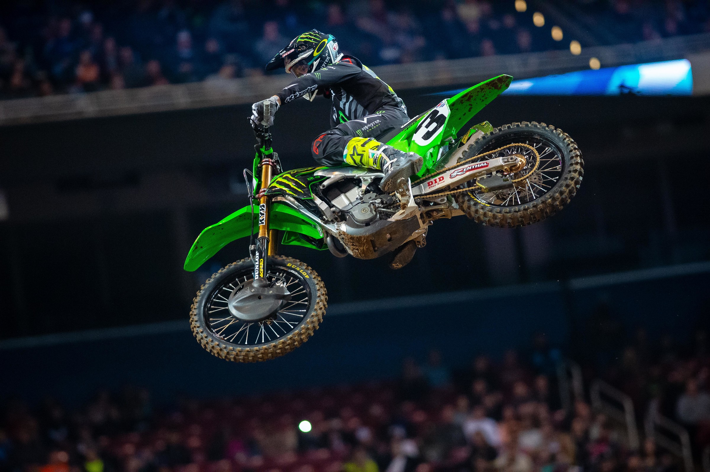 Tomac's fourth looks okay on paper but is even more impressive when you consider he was about 18th when the riders went through the first rhythm section off the start.
