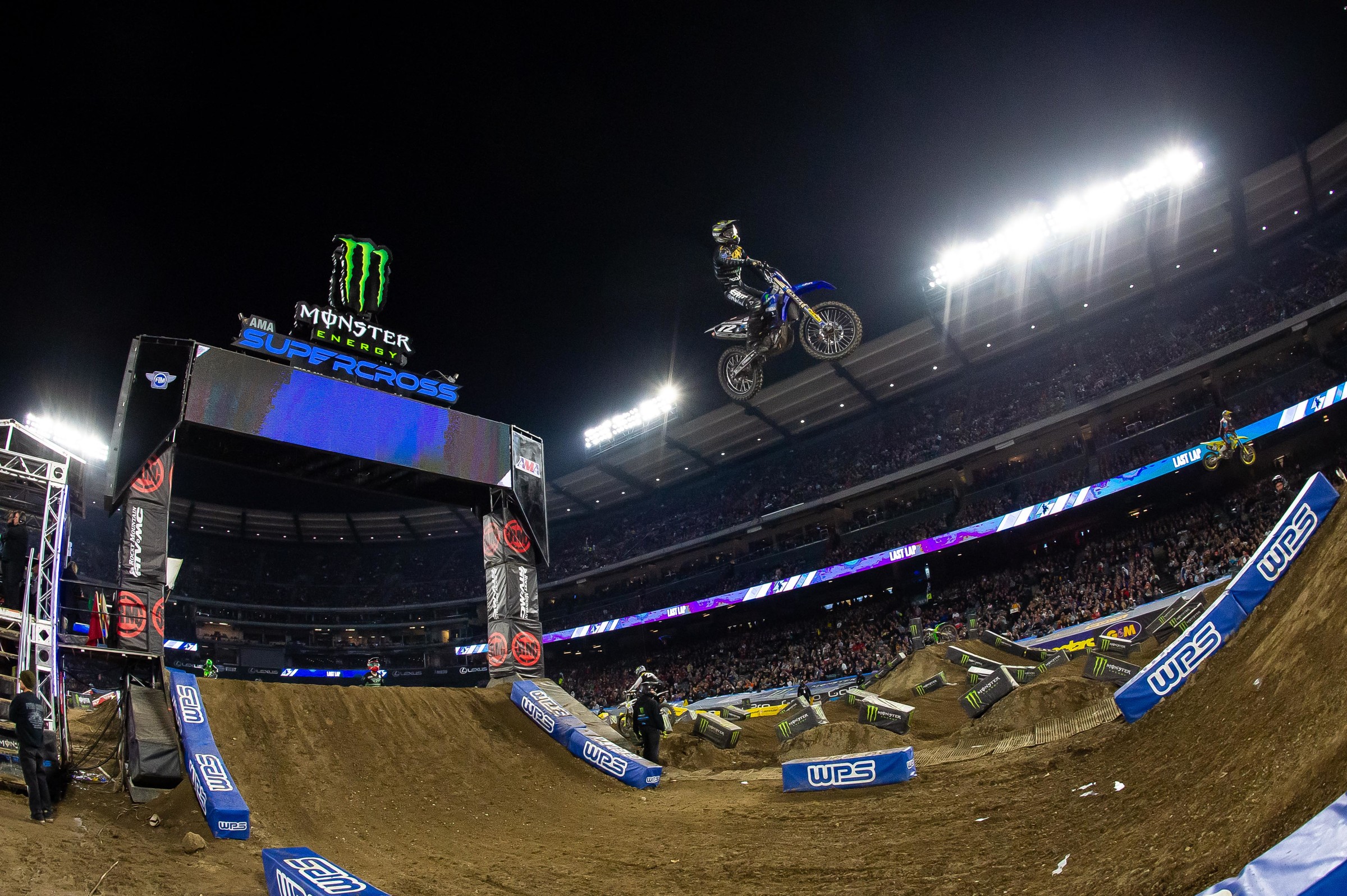Wageman at the Anaheim 2 Supercross.