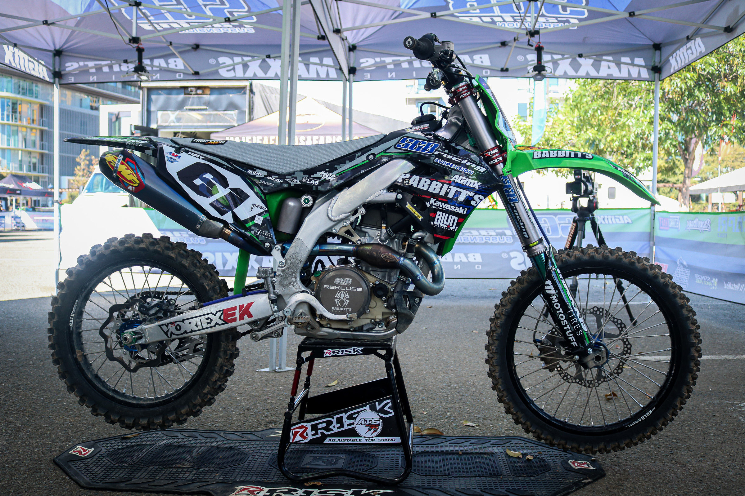 Alex Ray's Kawasaki KX450