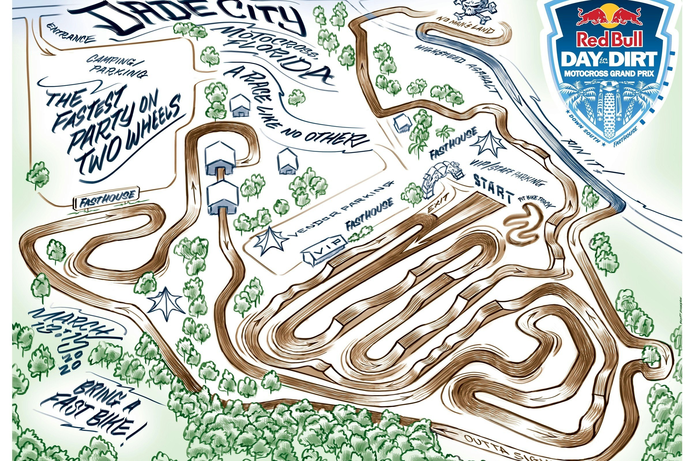 Top Riders Confirmed for Red Bull Day in the Dirt Down South