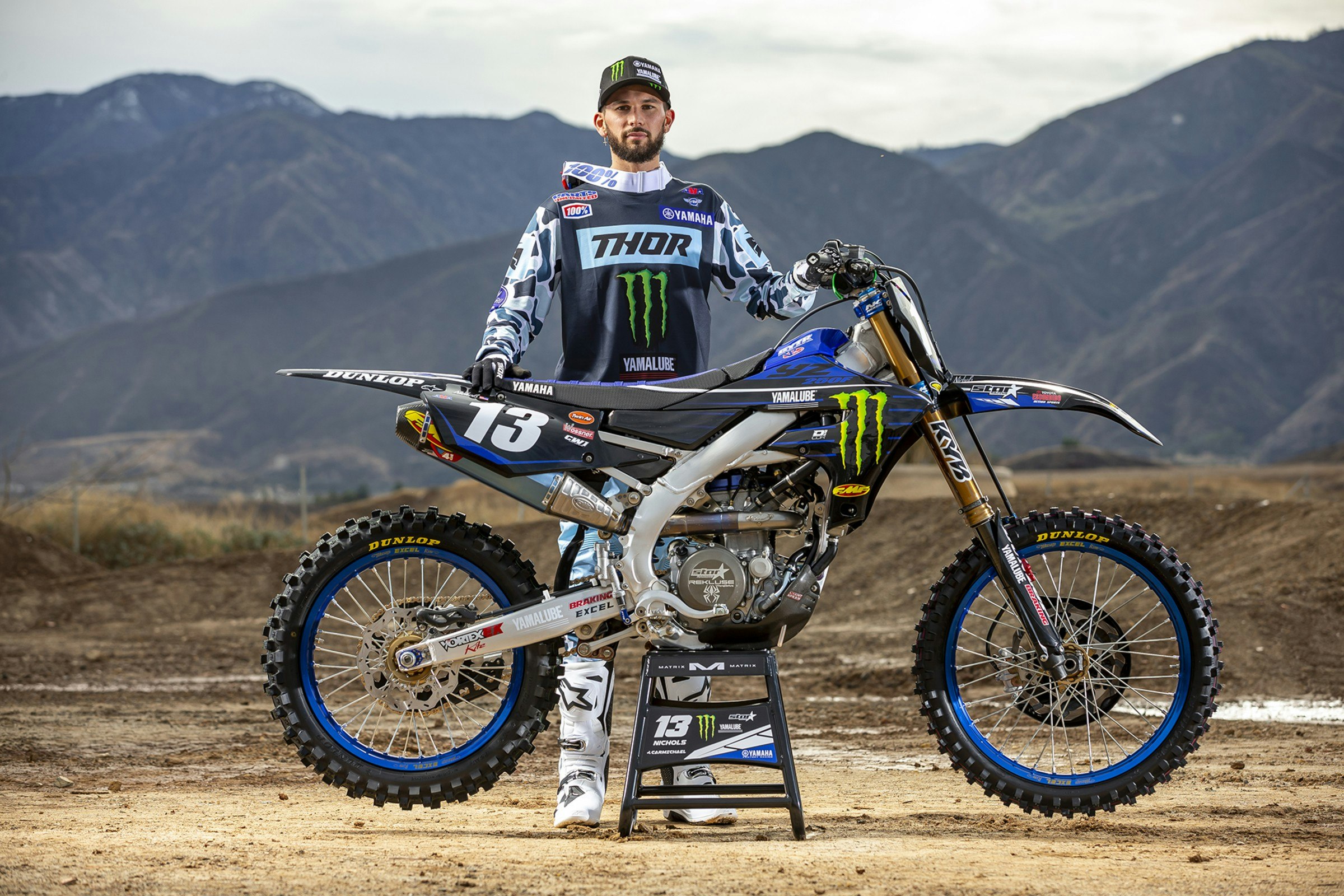 Colt Nichols is Back on the Bike After Dislocated Shoulder in October