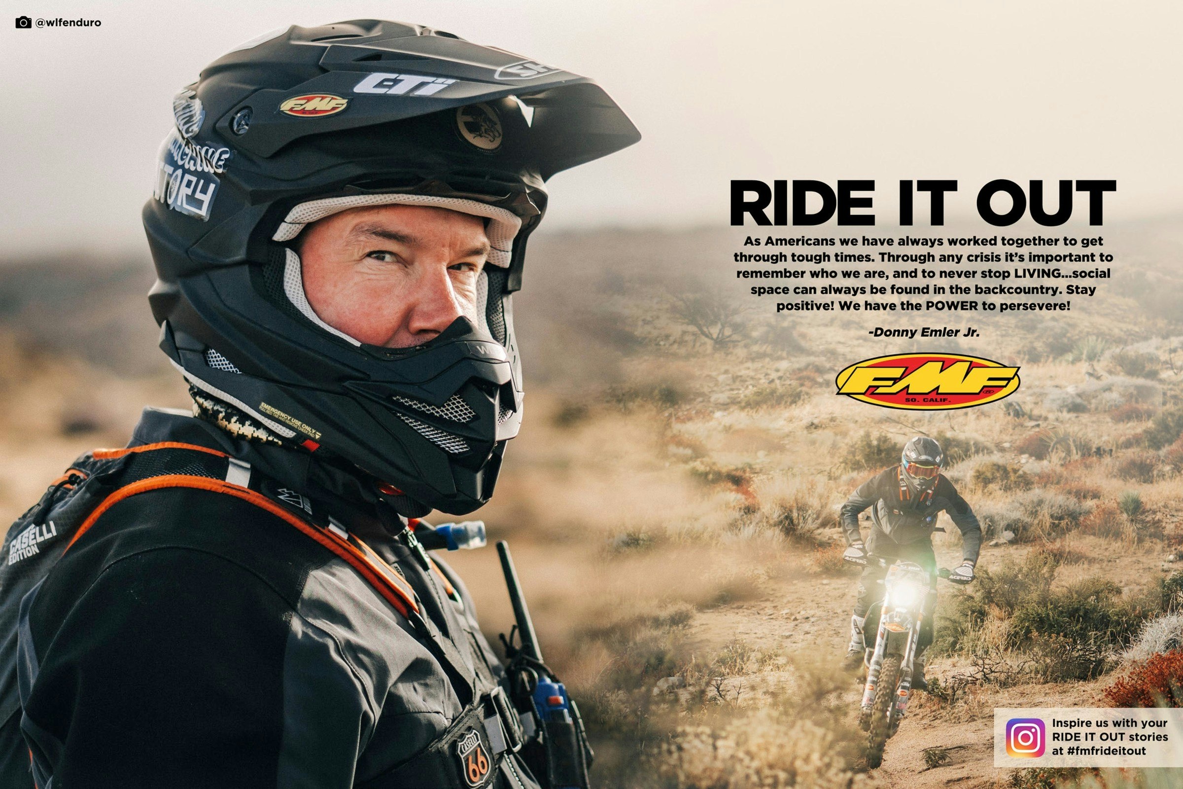 FMF Reminds Us To Ride It Out