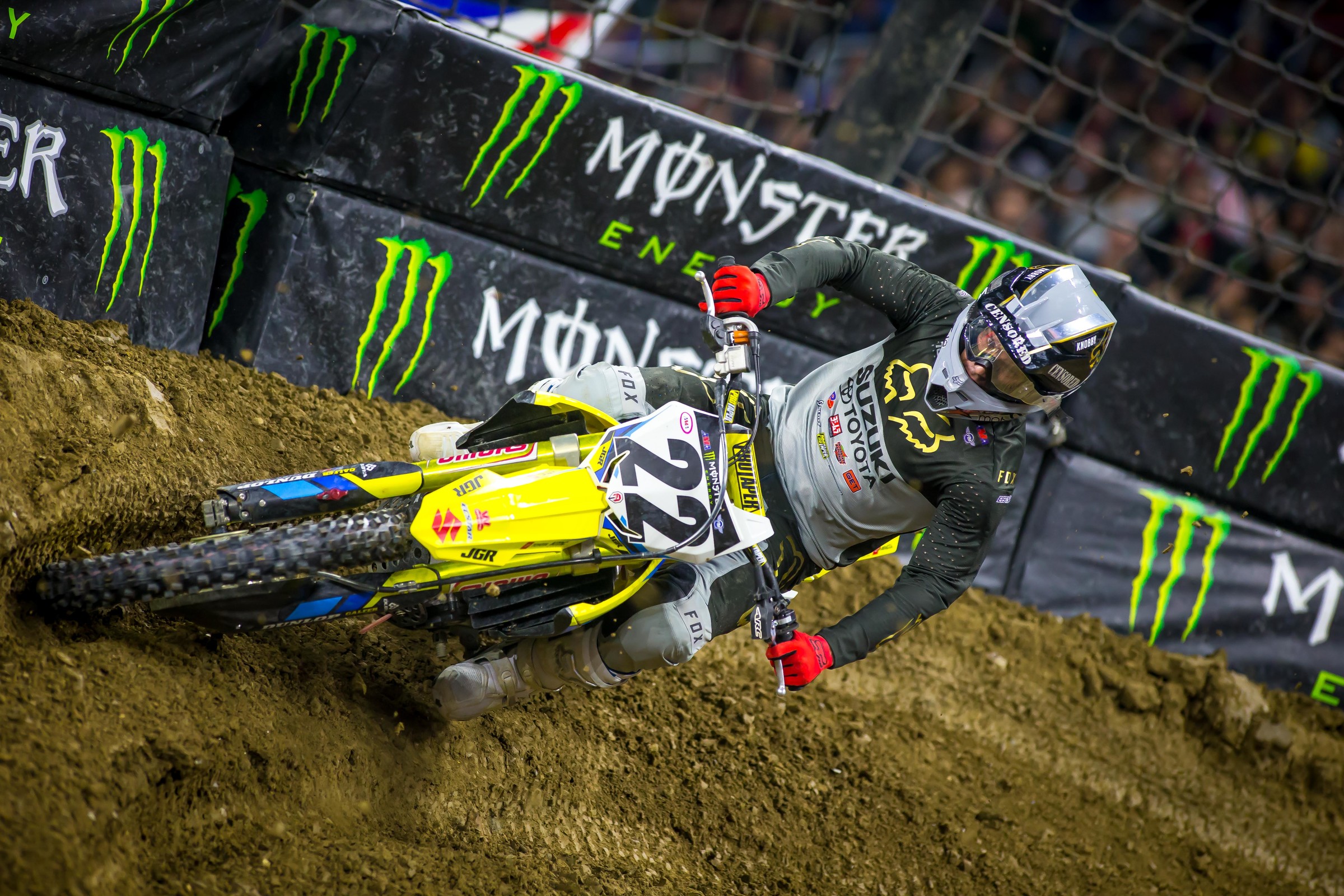Last year, JT got to witness Reed finish 3-5-7 for third overall in the Triple Crown at the 2019 Detroit Supercross.