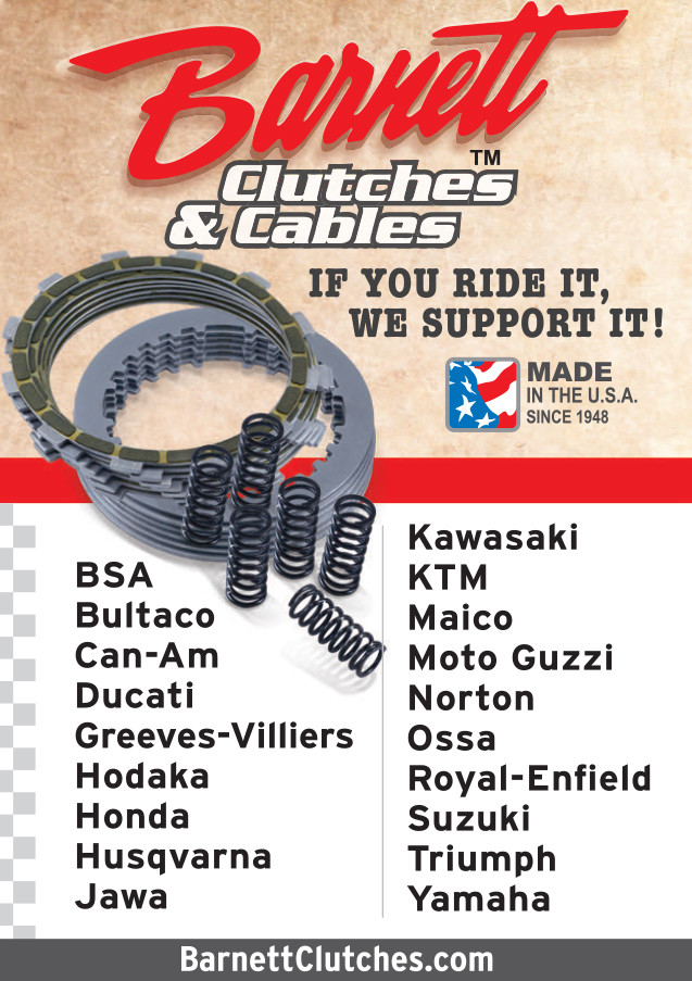 Advertisement: Barnett Clutches
