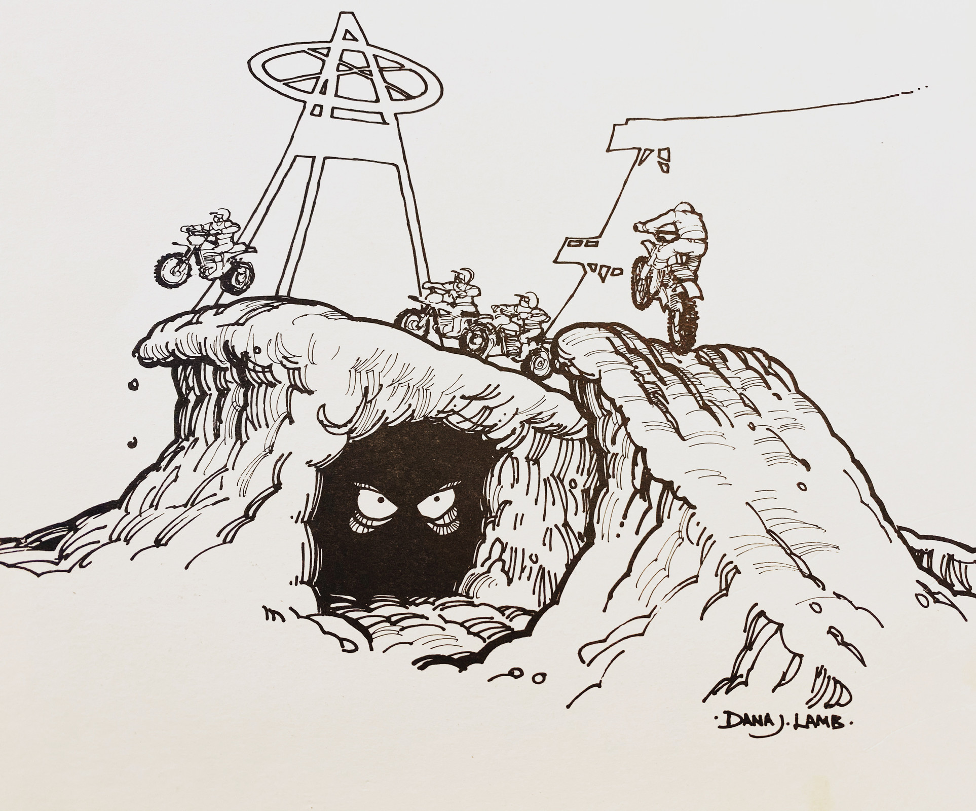 The 1977 Anaheim Supercross