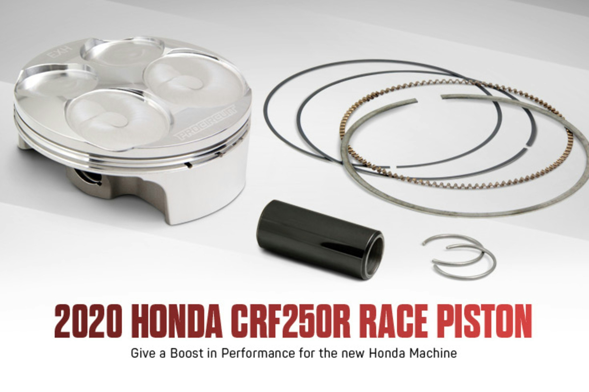 Pro Circuit Introduces 2020 CRF250R High-Compression Piston