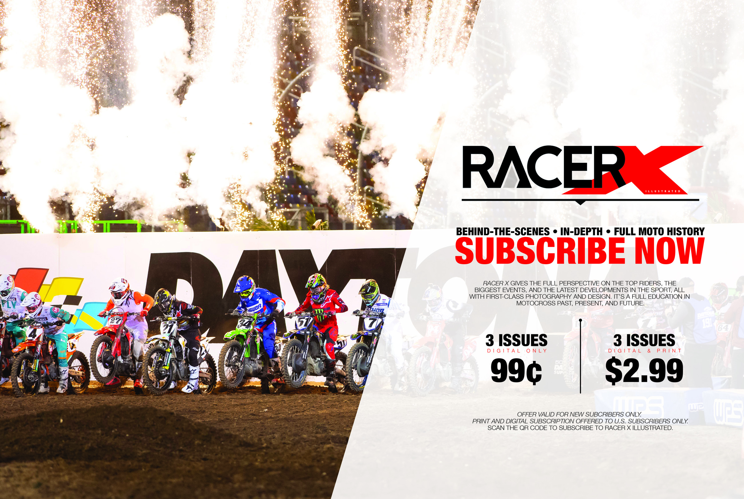 Advertisement: Racer X Subscription