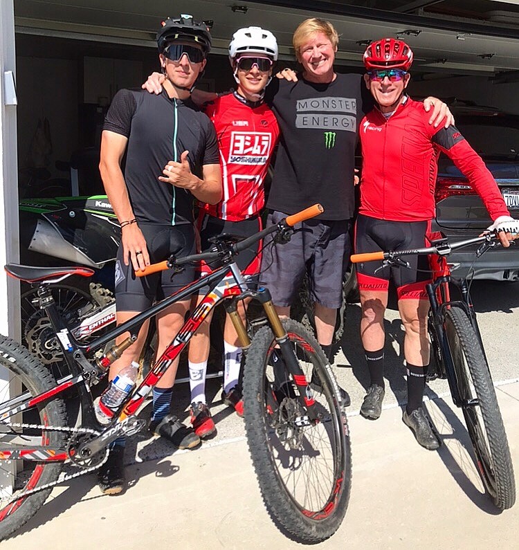 “It’s a great family,” said O'Mara of the Lawrence family, brothers Hunter and Jett [far left and middle left] pictured above.