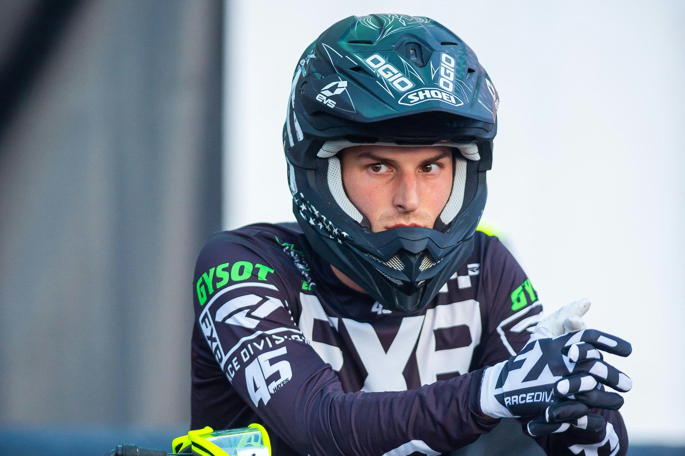 Jacob Hayes Goes Down Hard