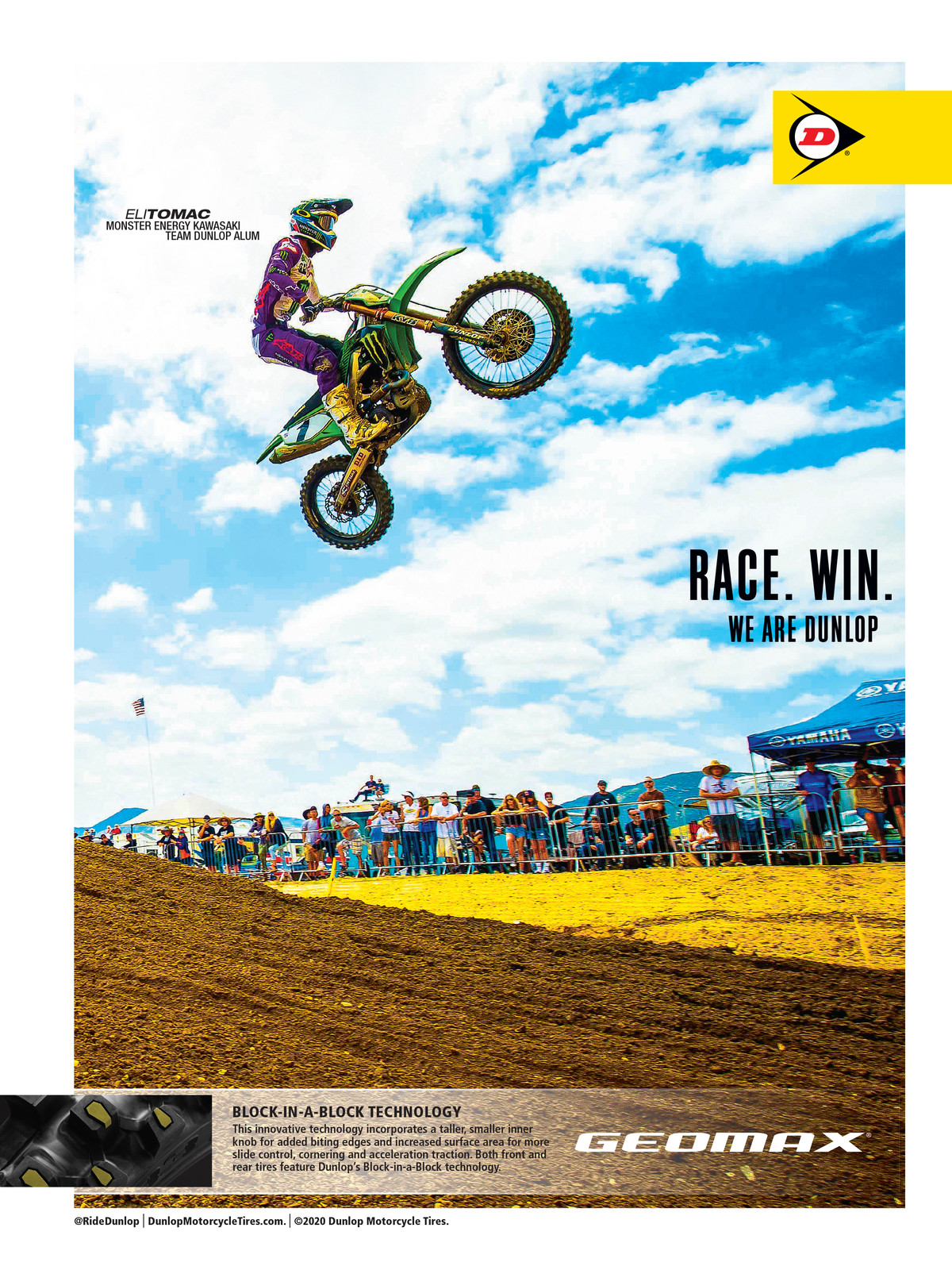 Advertisement: Dunlop
