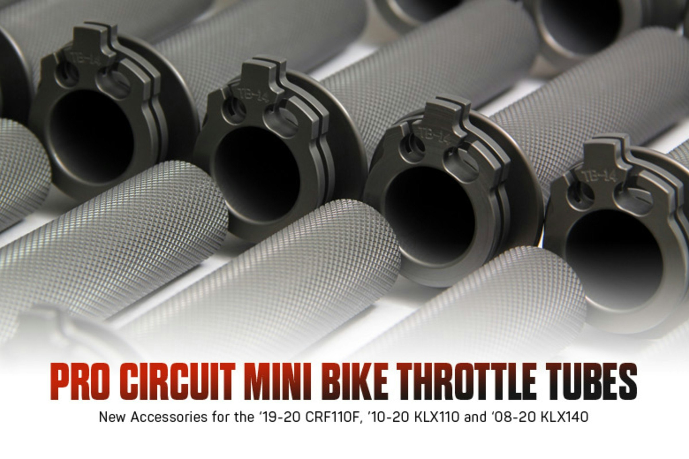 Pro Circuit Introduces CRF110F and KLX110/140 Throttle Tubes