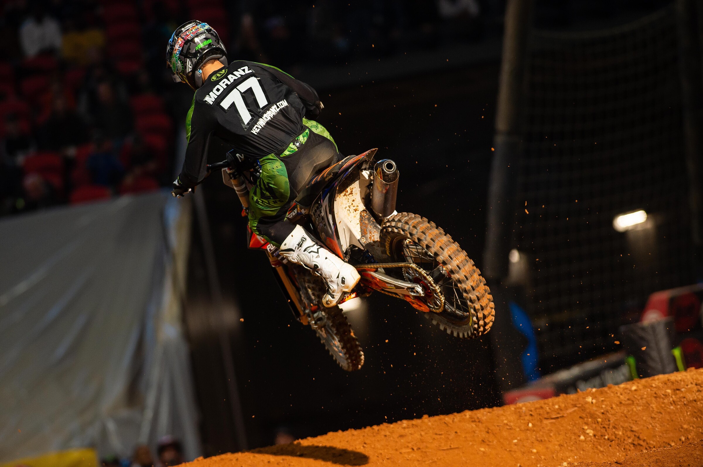 Moranz at the 2020 Atlanta Supercross.