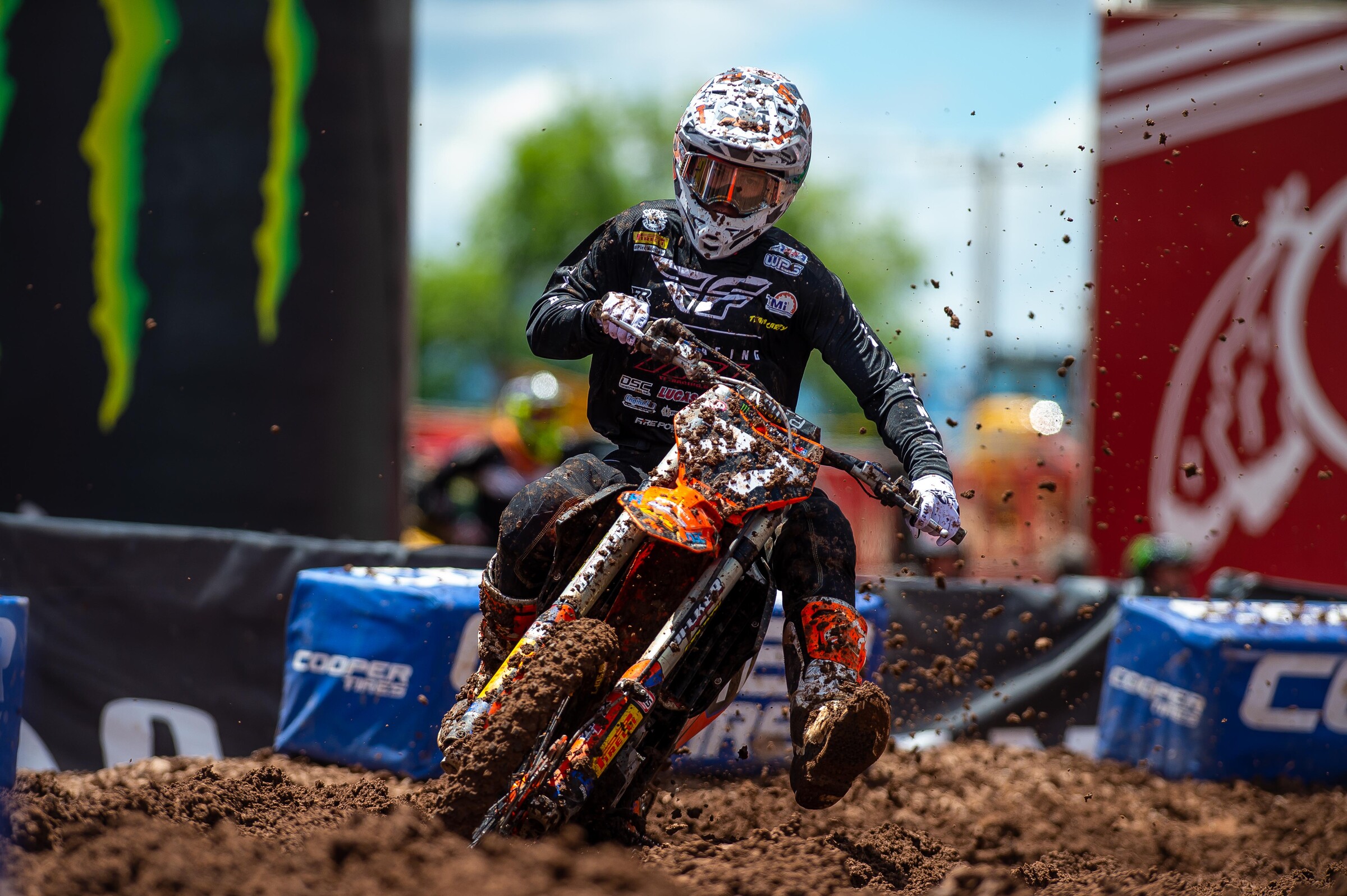 Moranz at the Salt Lake City 6 Supercross in June.