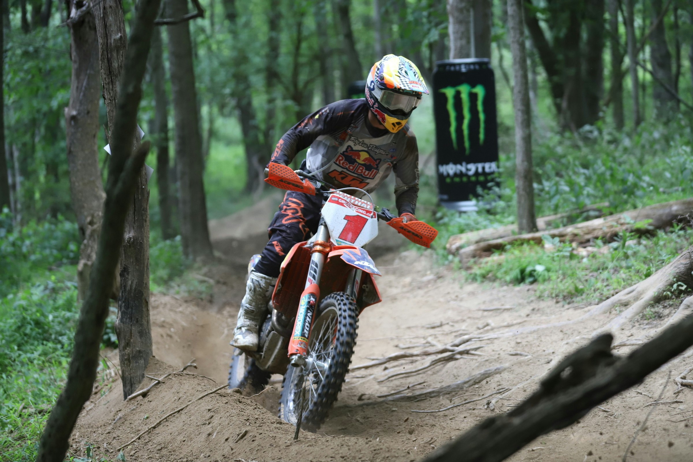 Despite Bike Problems, Kailub Russell Takes High Voltage GNCC Overall Win