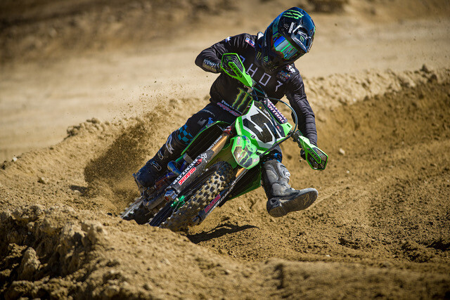 Monster Energy Kawasaki's Tyler Medaglia MX1 (450).