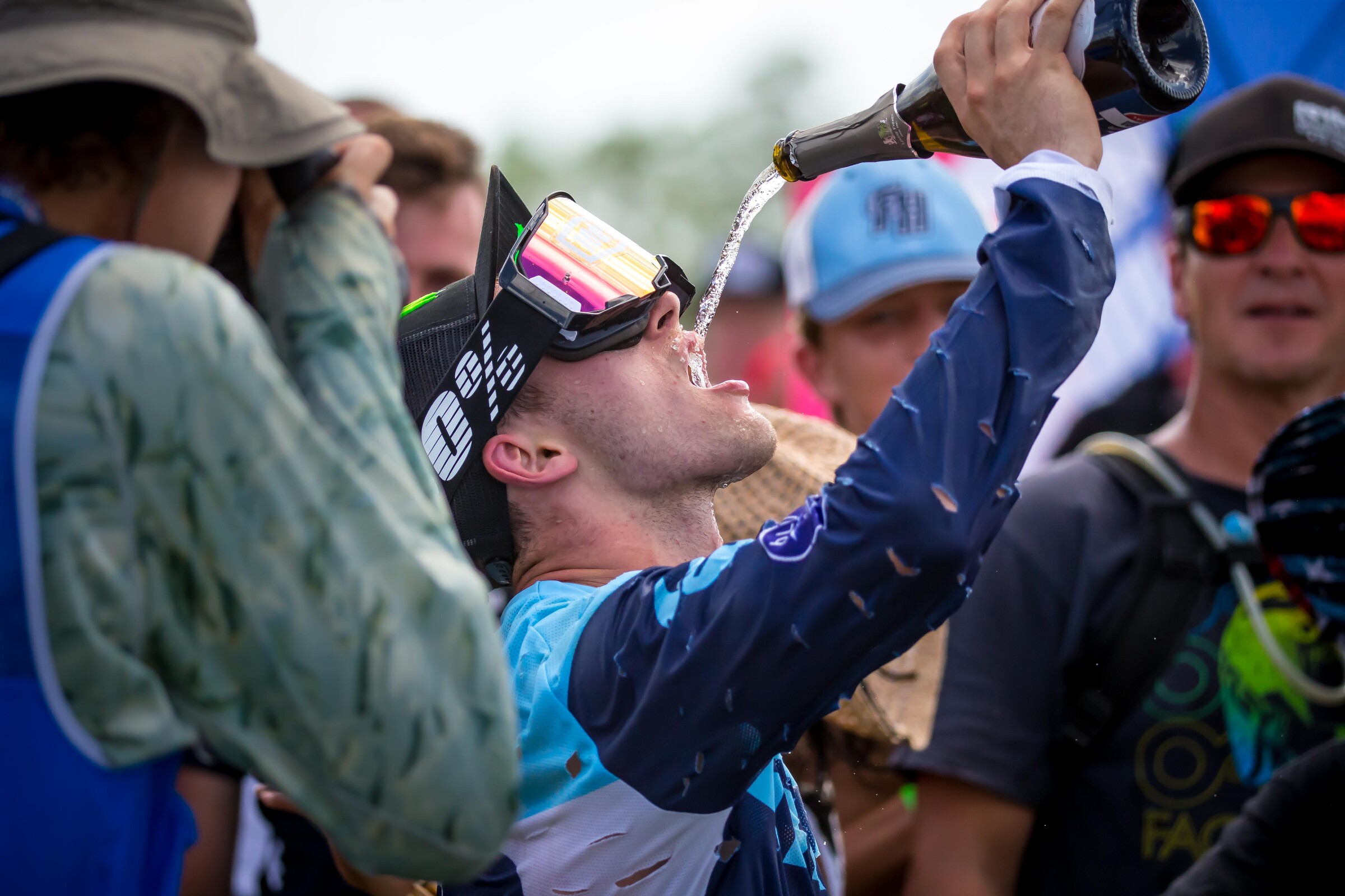 Will there be more champaign showers for Justin Cooper this summer?