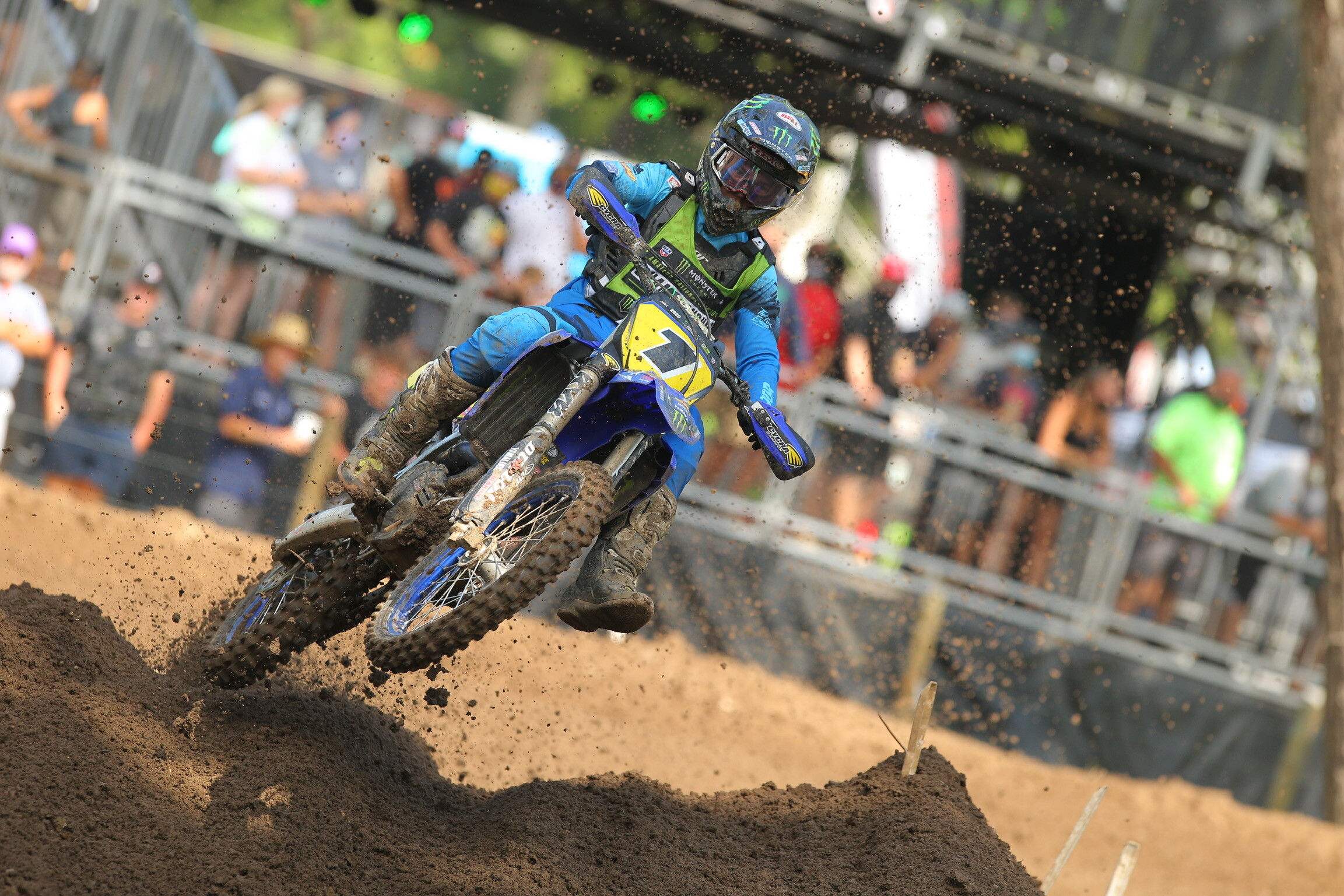 Monster Energy/Star Racing Yamaha's Matt LeBlanc.