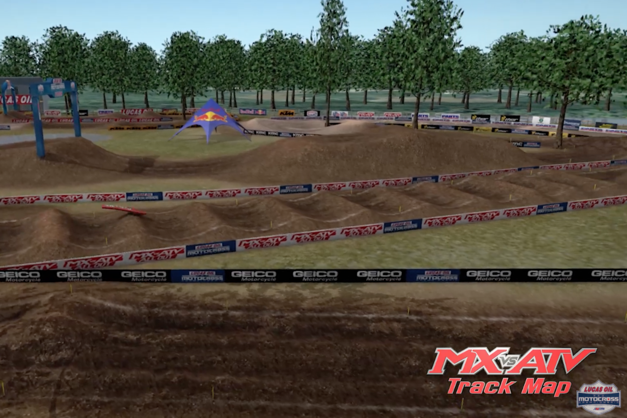 Loretta Lynn's National Animated Track Map