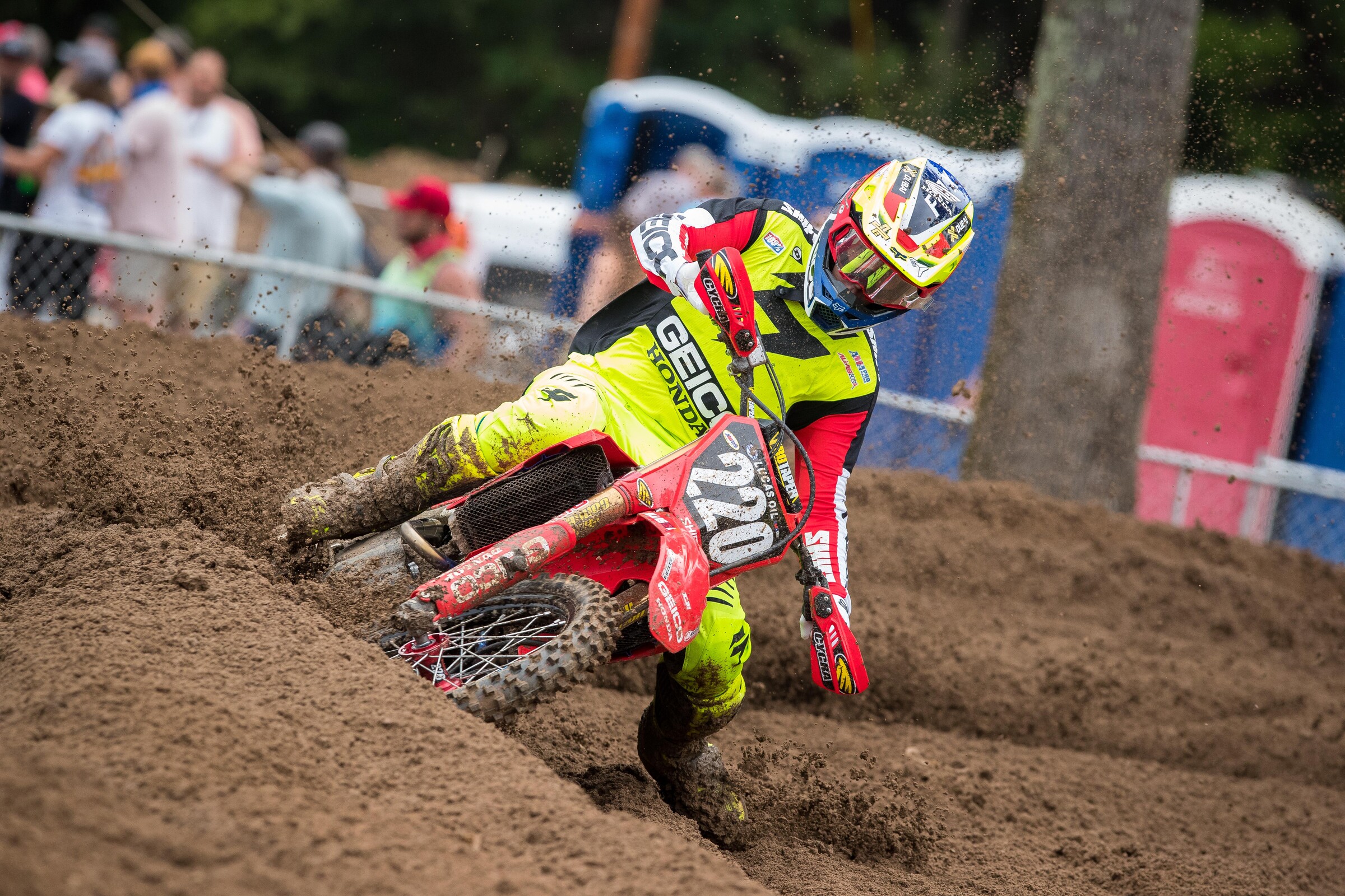 GEICO Honda's Carson Mumford had one of the top five times in the first qualifying session this morning.