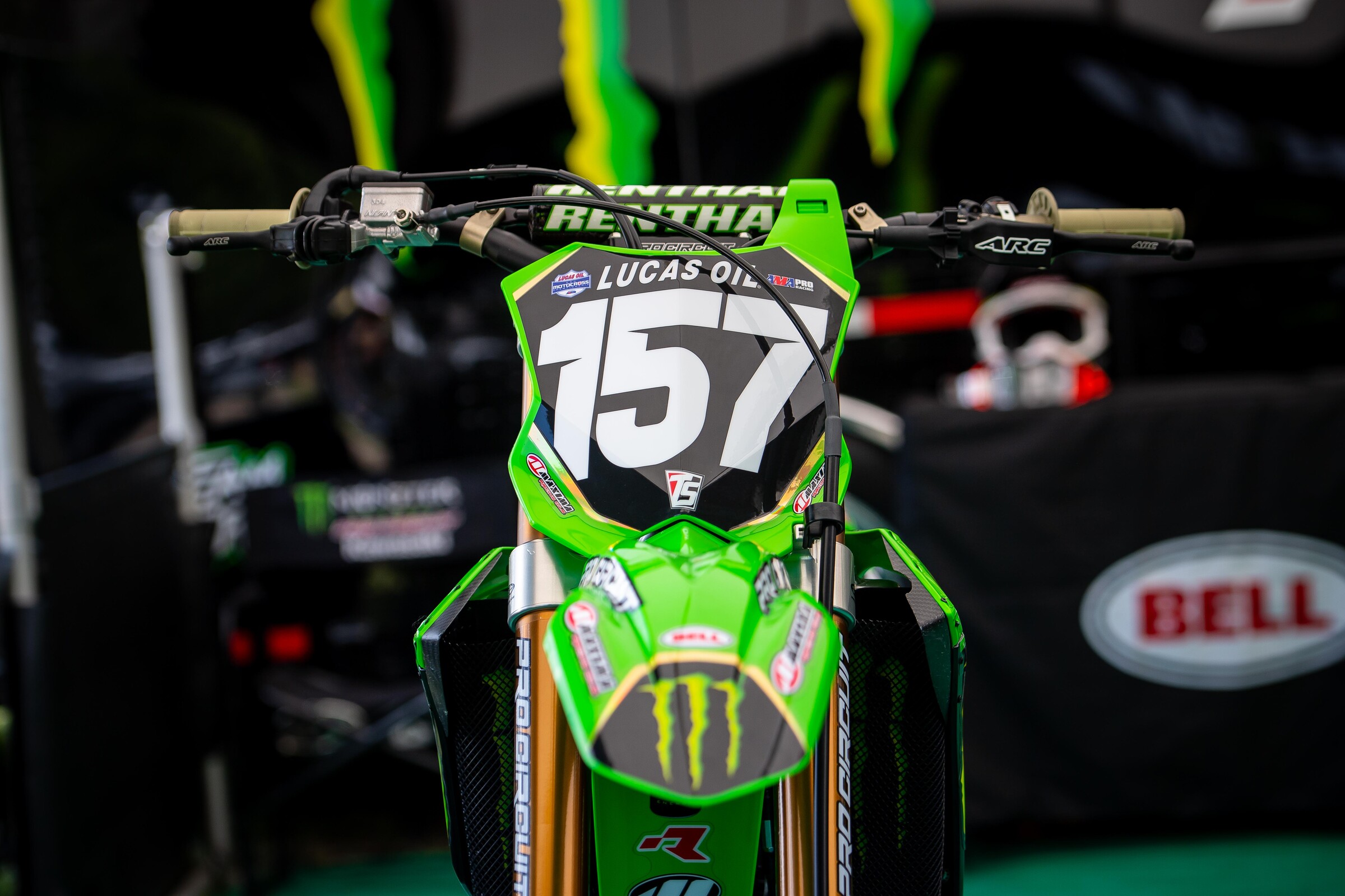 Darian Sanayei will make his debut with the Monster Energy/Pro Circuit Kawasaki team today.