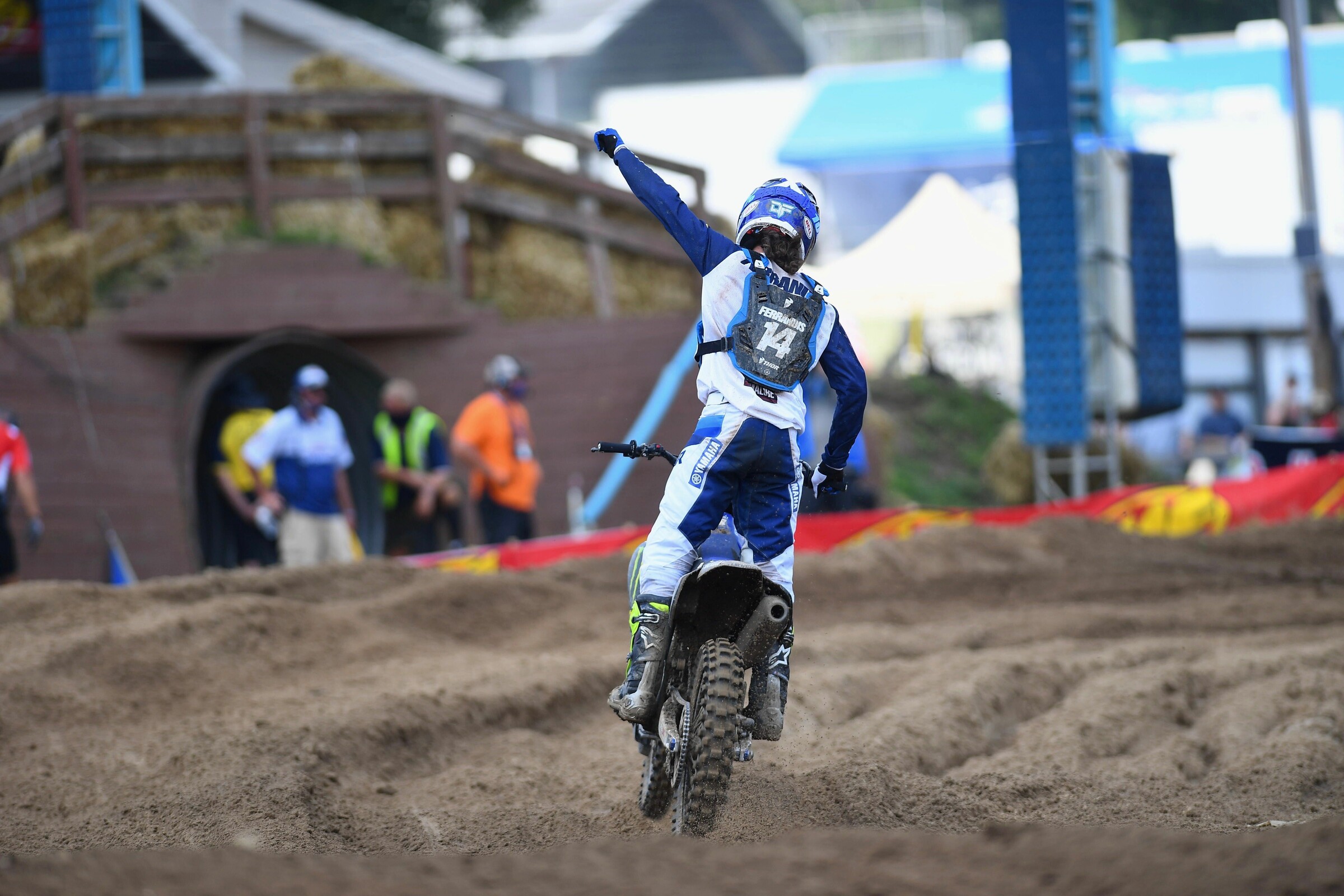 Ferrandis finished over 19 seconds ahead of second-place finisher Jeremy Martin.