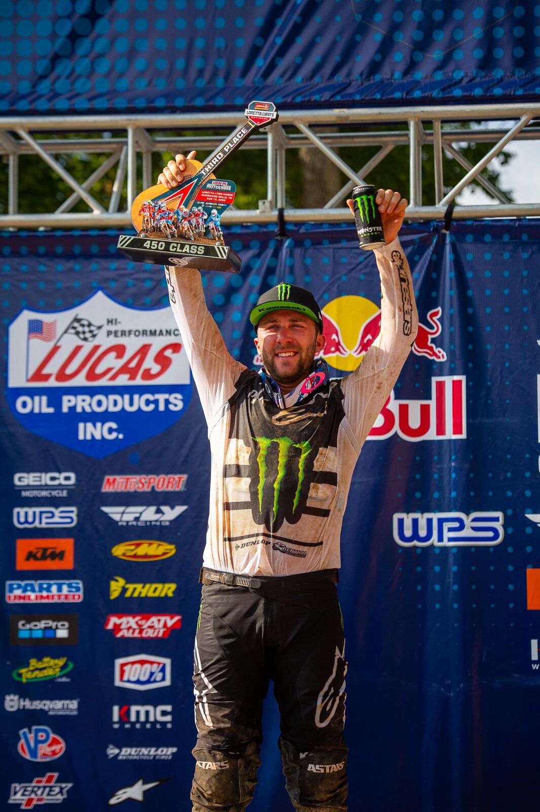 Tomac finished third overall with 7-2 finishes.