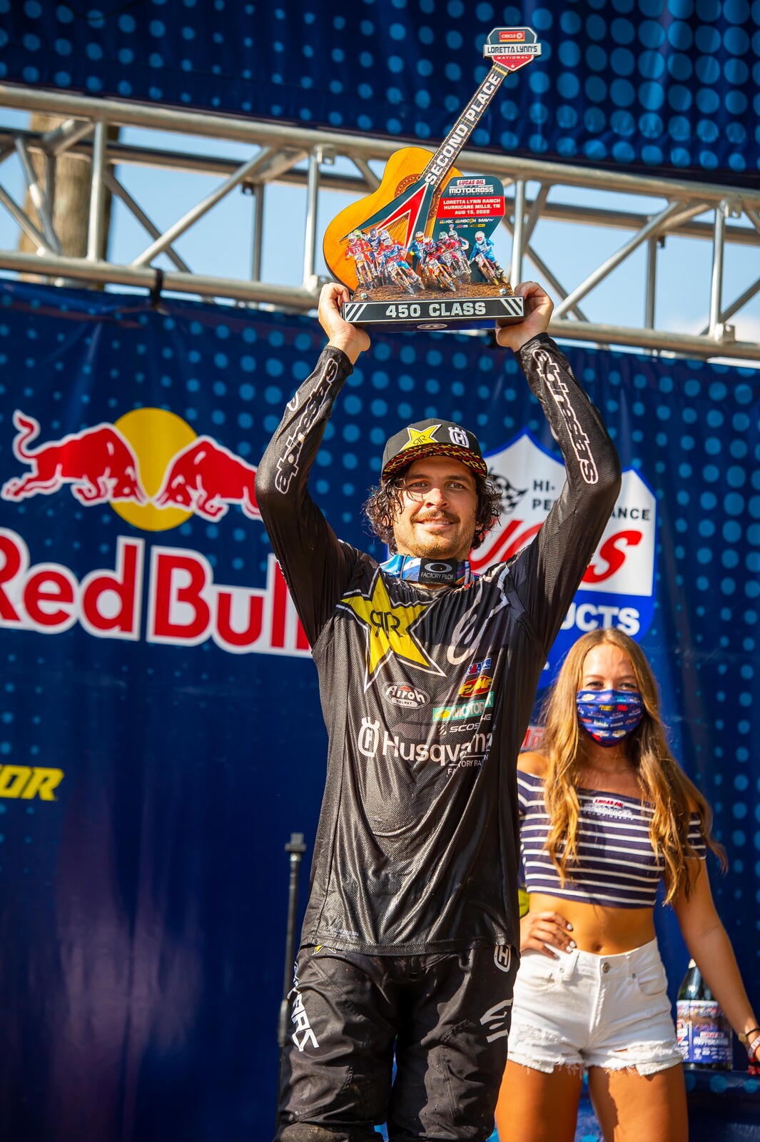 Anderson finished second overall with 1-6 finishes.