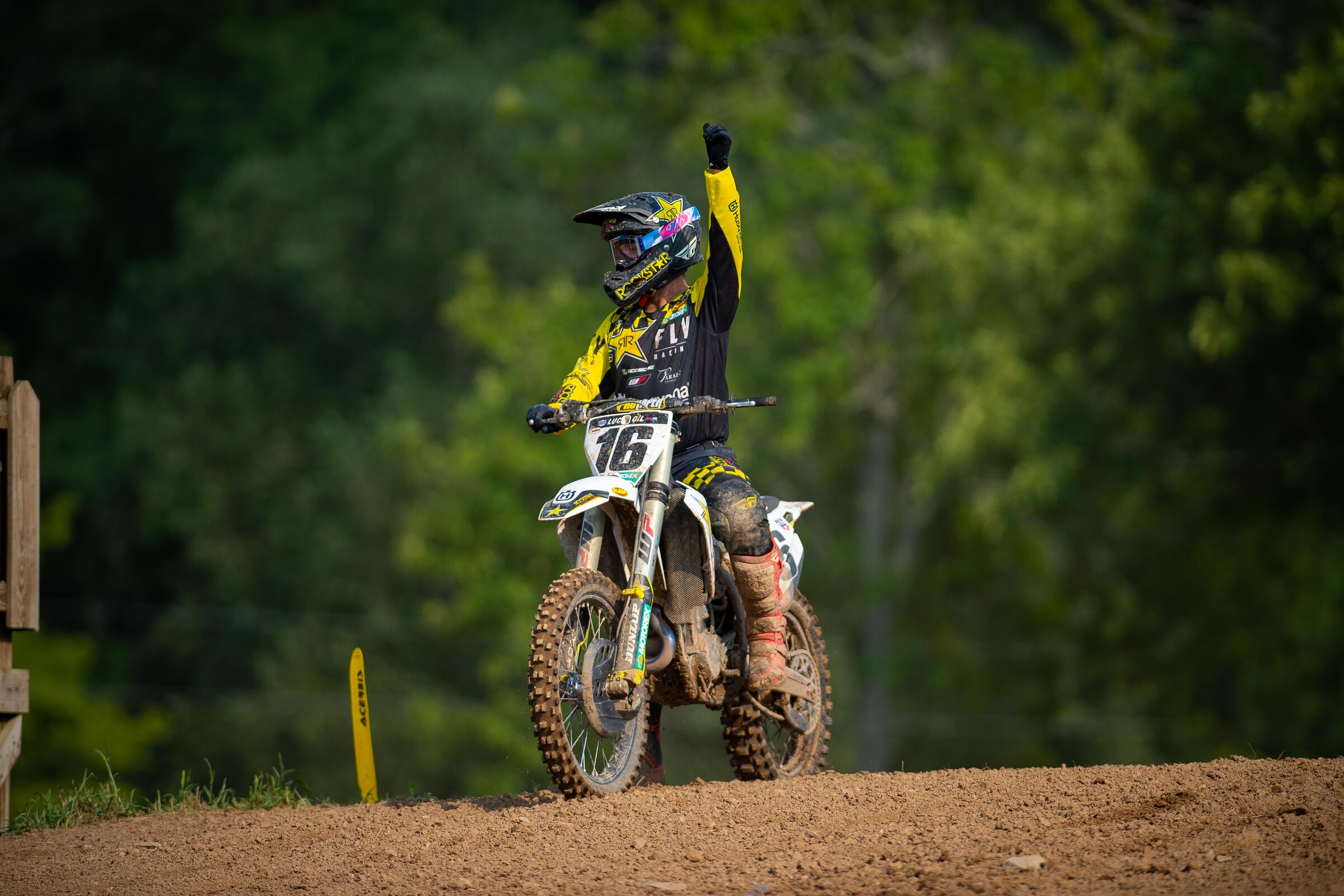 After finishing 2-1, Zach Osborne earned his first 450 Class overall win today.