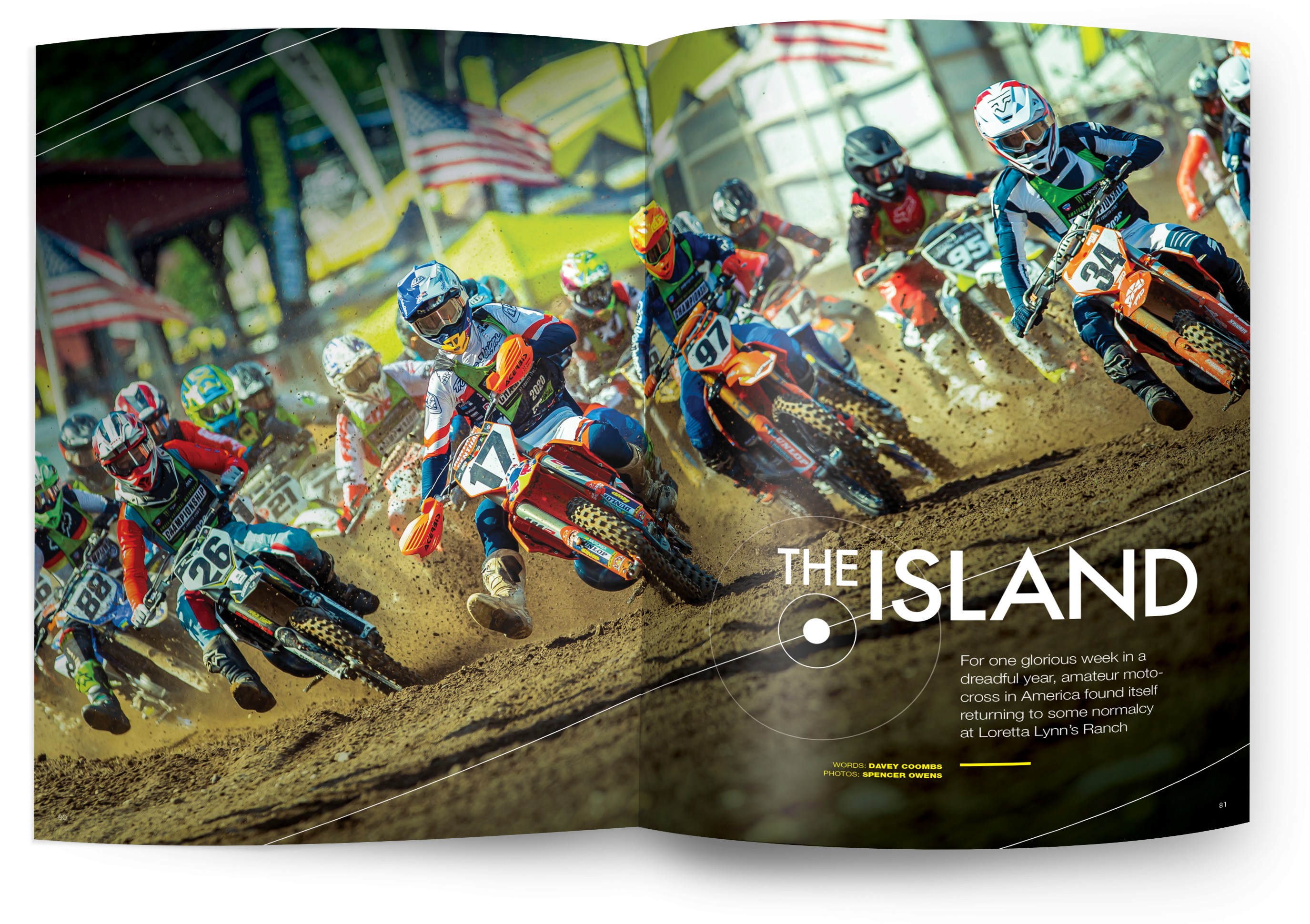 The Island in the November 2020 Issue of Racer X Illustrated