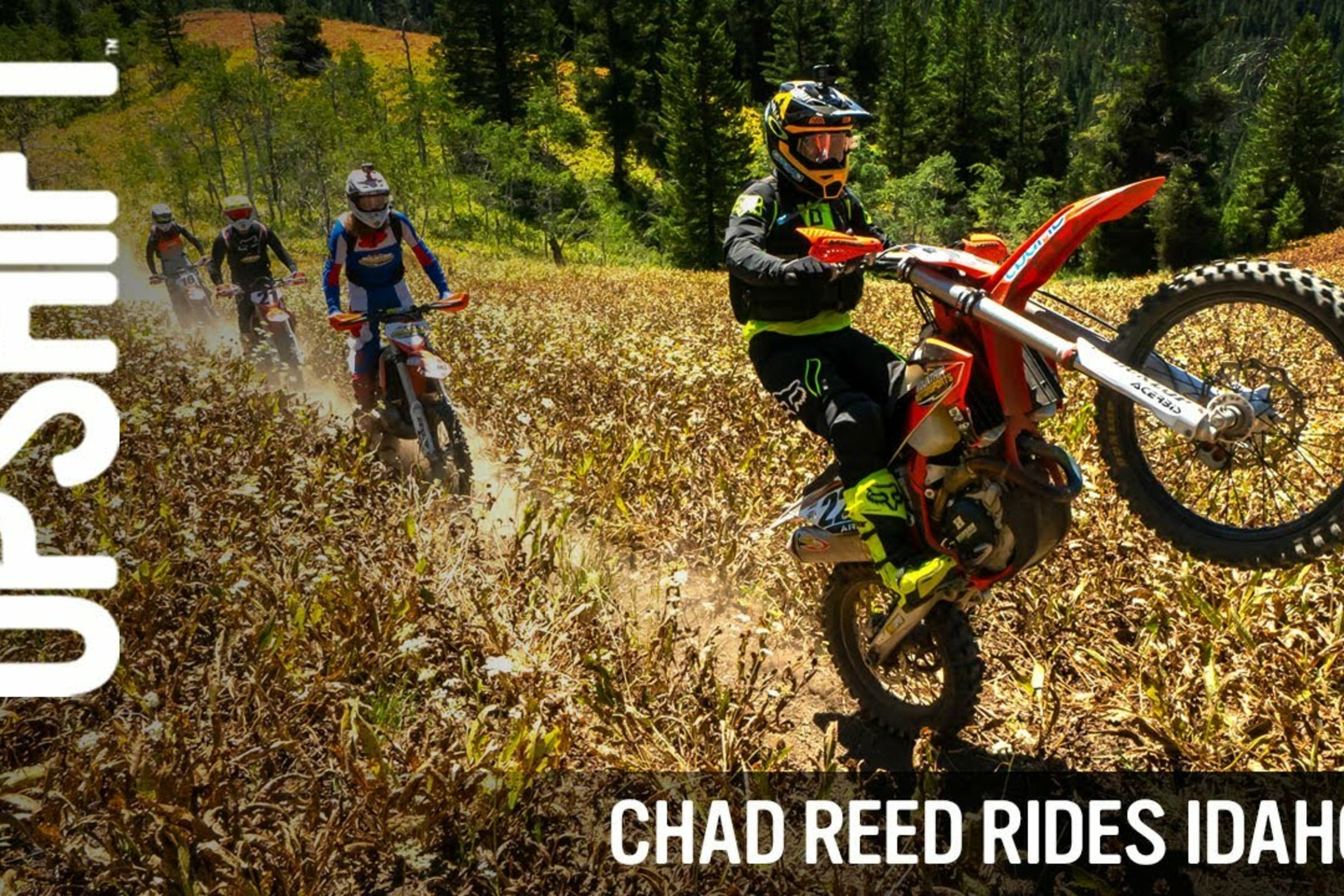 Chad Reed Hits the Trails for Some Off-Road Riding in Idaho