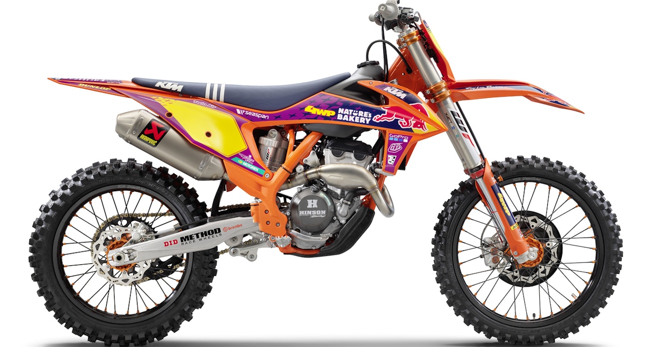 KTM Unveils 2025 KTM 250 SXF Troy Lee Designs Model Motocross Racer X