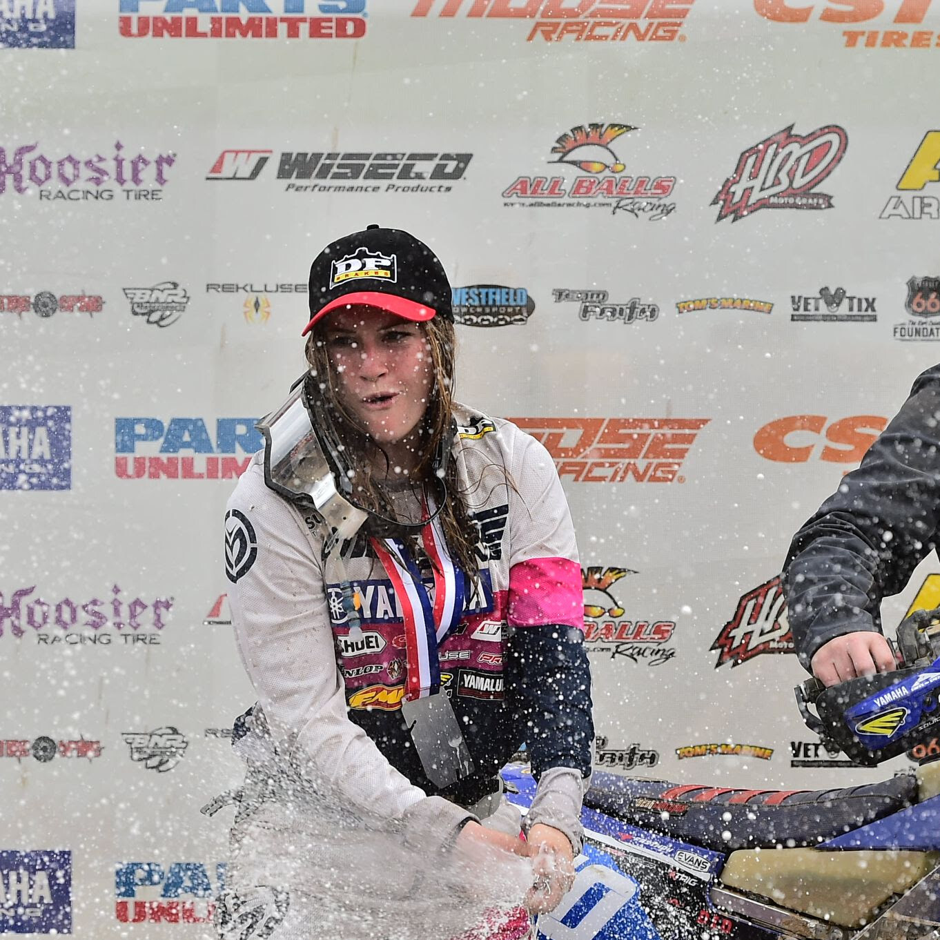 Rachael Archer (AmPro Yamaha) battled throughout the day to take her fourth-straight WXC class win.