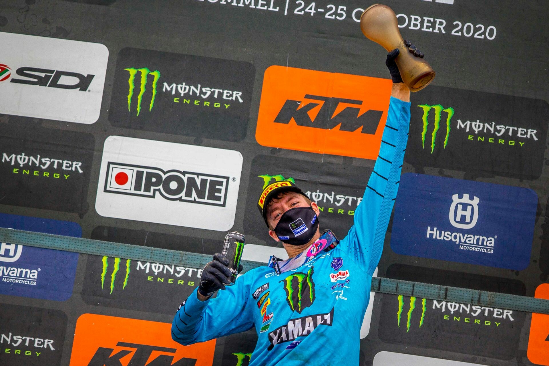 Ben Watson claims his first overall MX2 win.