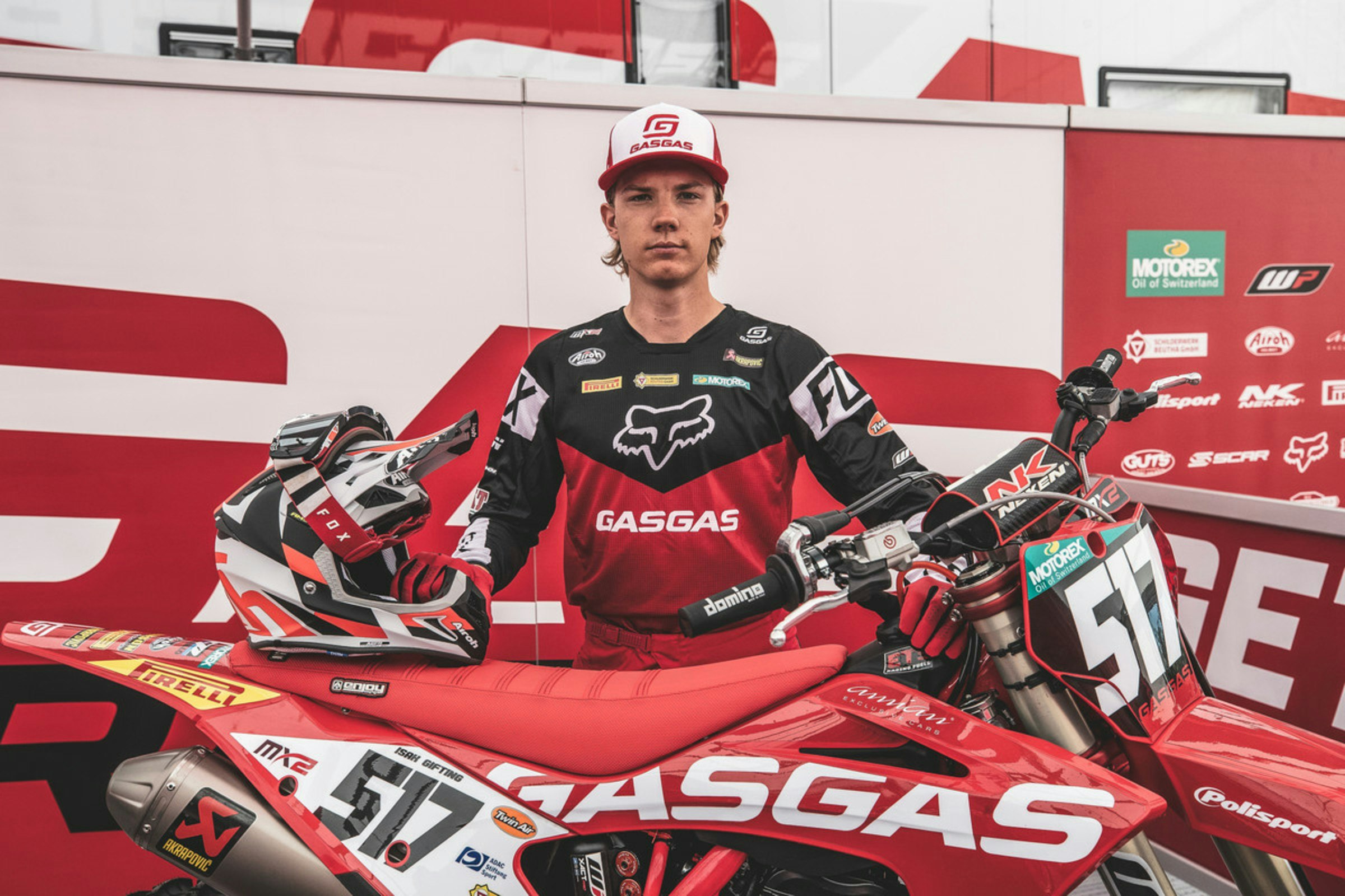 Isak Gifting and Simon Laengenfelder to Race For Official GasGas MX2 Team in 2021