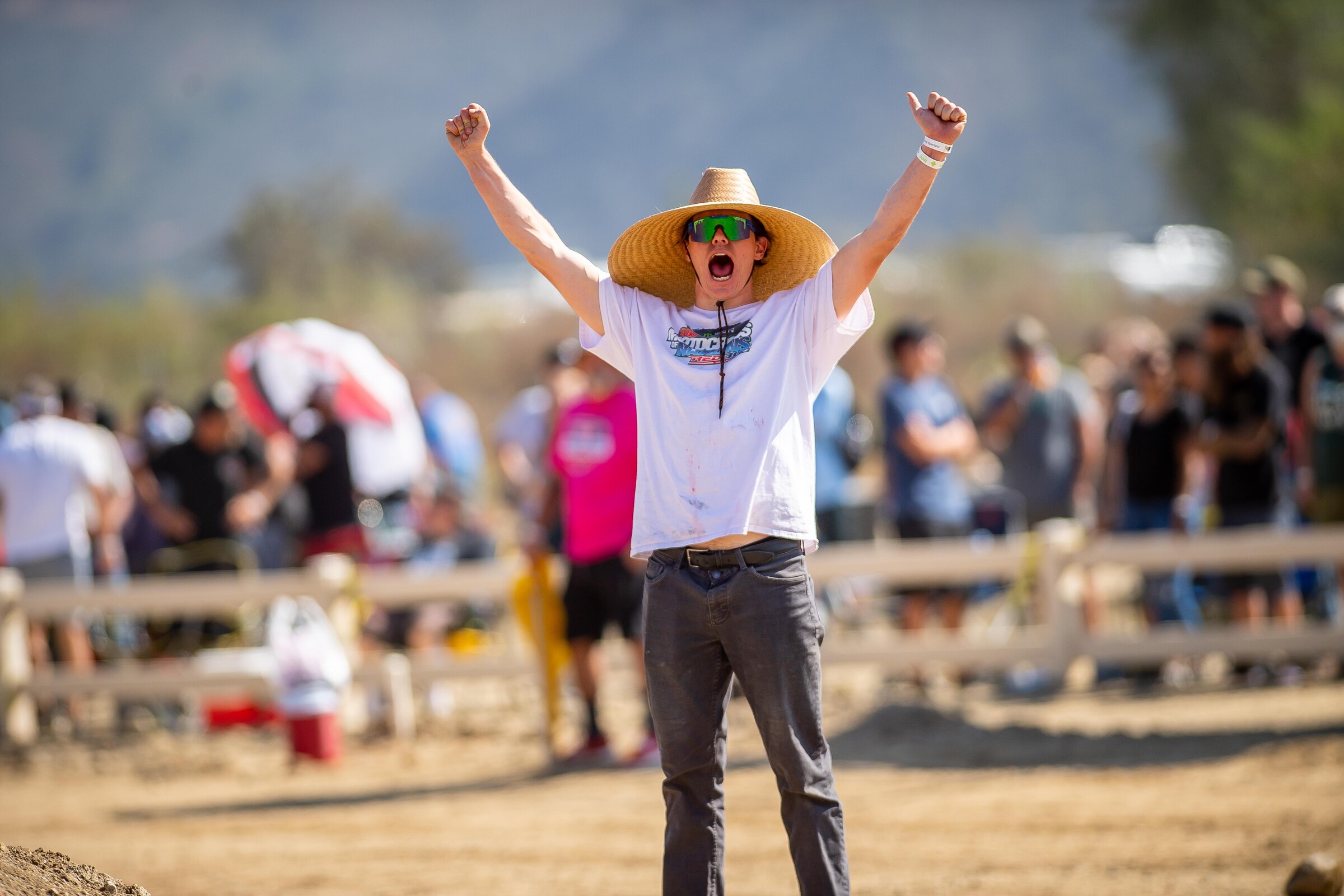 Celebrating the fact that there even was a final round of Lucas Oil Pro Motocross!