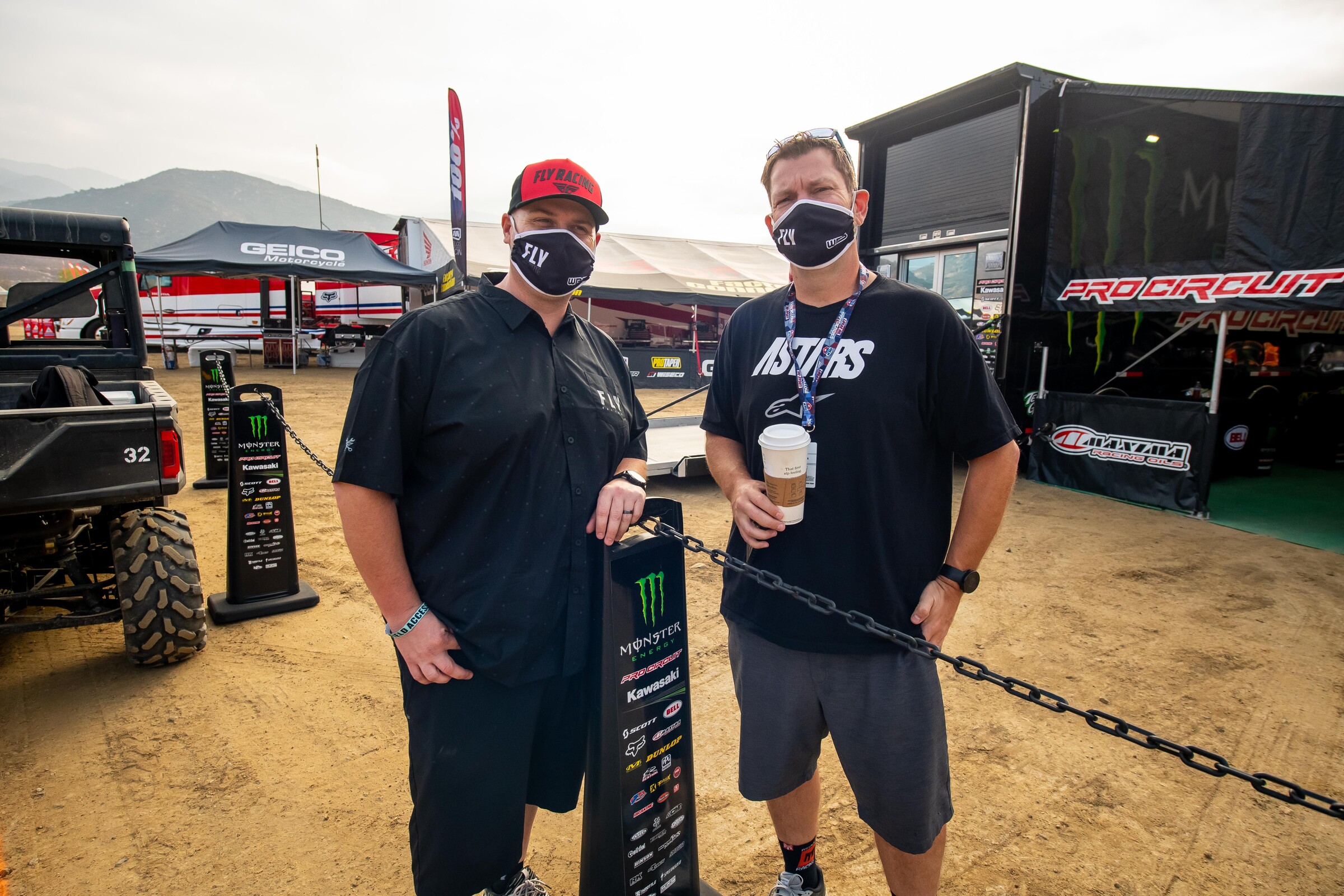 One of these guys is a highly respected industry moto man. The other is Steve Matthes.