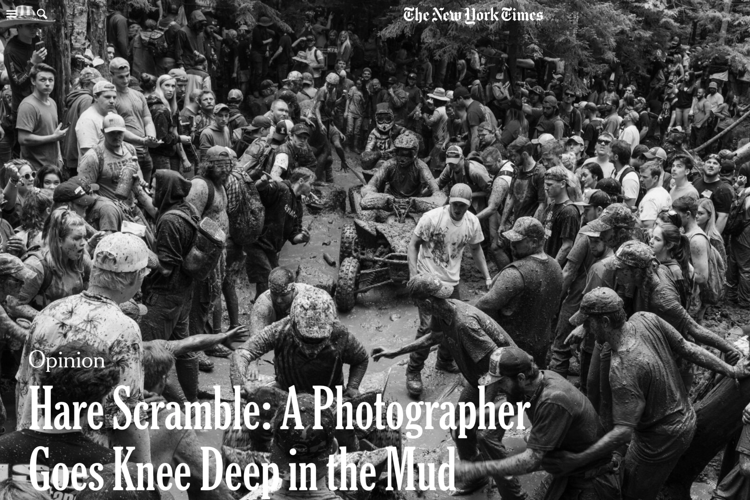 <em>New York Times</em> Features GNCC Racing Via Photo Essay
