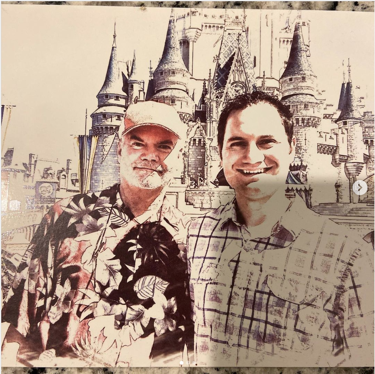 Brian Joseph Weigandt and his son, Racer X's Jason Weigandt.