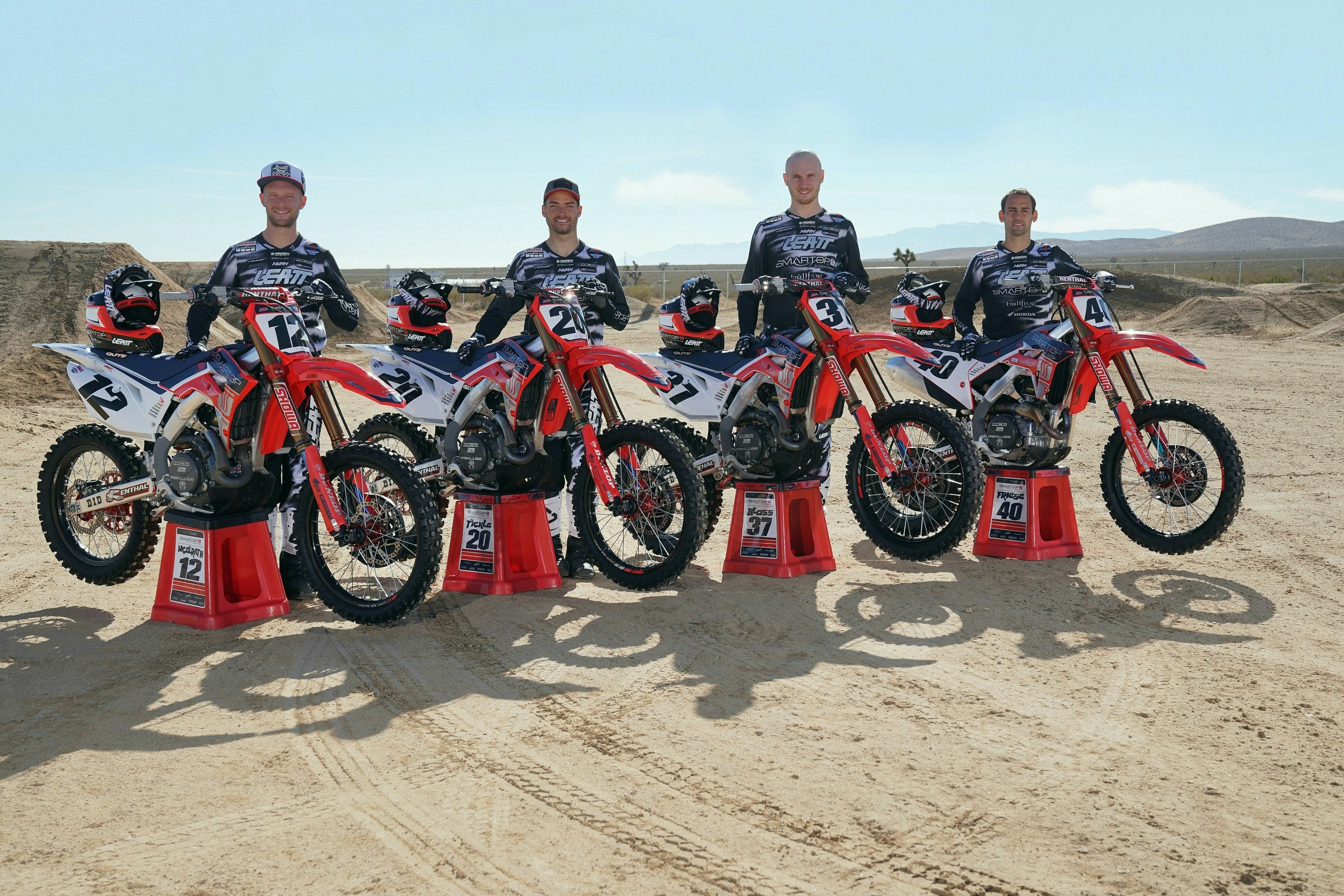 2021 SmarTop/Bullfrog Spas/MotoConcepts Honda Team Announced