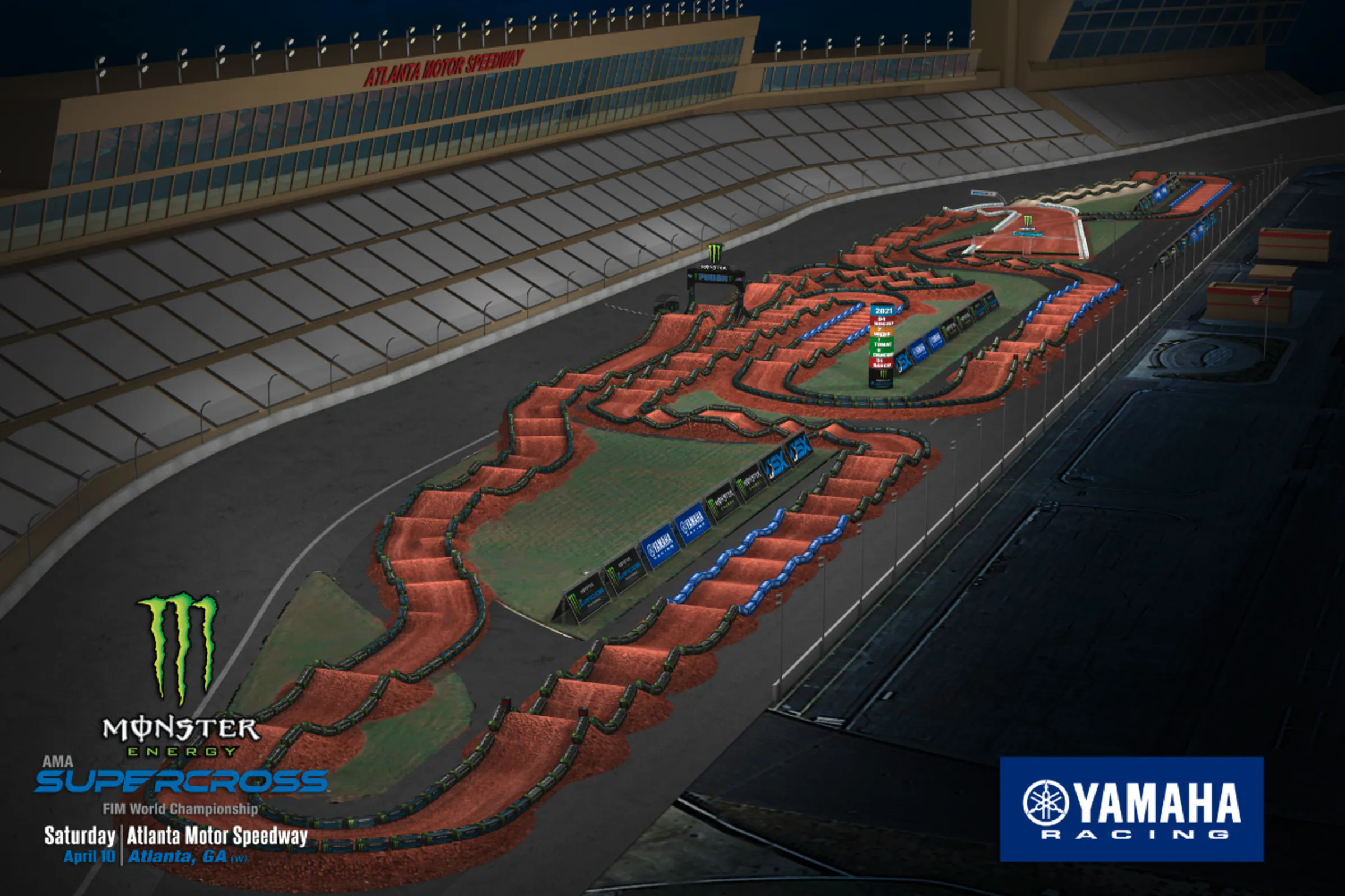 Tickets and Track Maps For First-Ever Triple-Header at Atlanta Motor Speedway