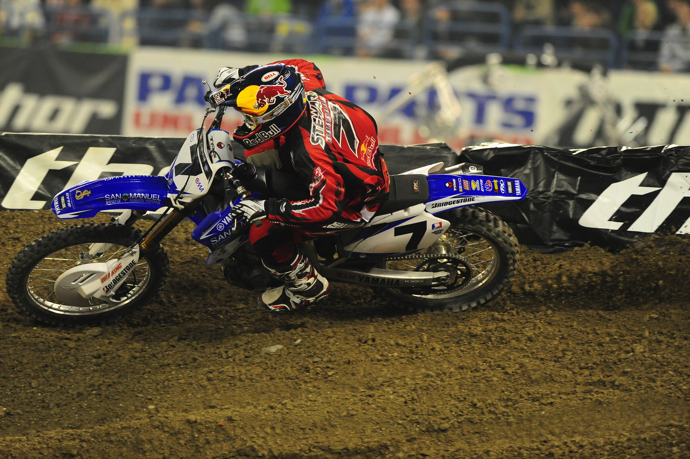 500th race: James Stewart at the 2009 Toronto Supercross