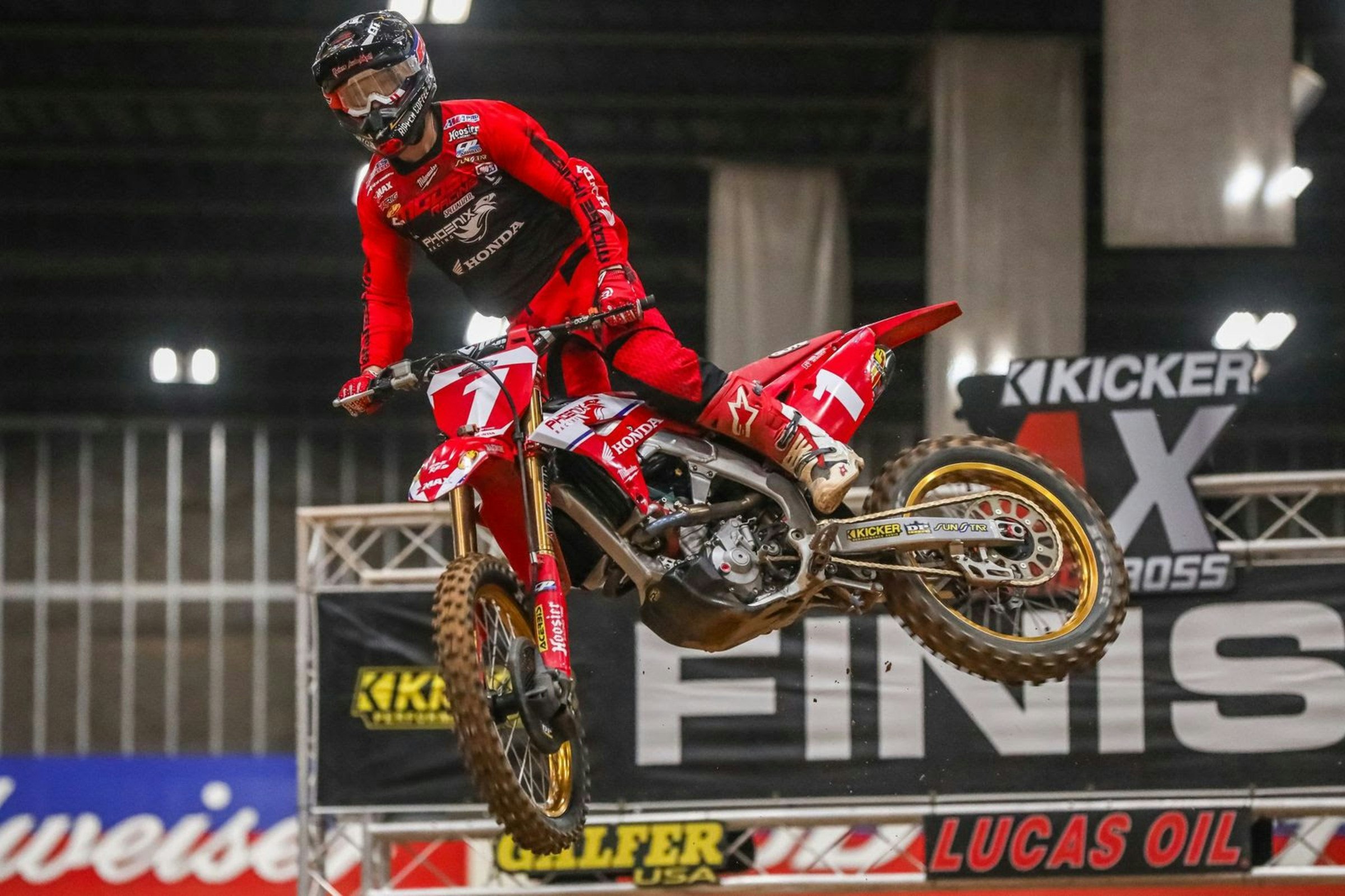 Kyle Peters Pulls Off Perfect 20-0 AMA Kicker Arenacross Season