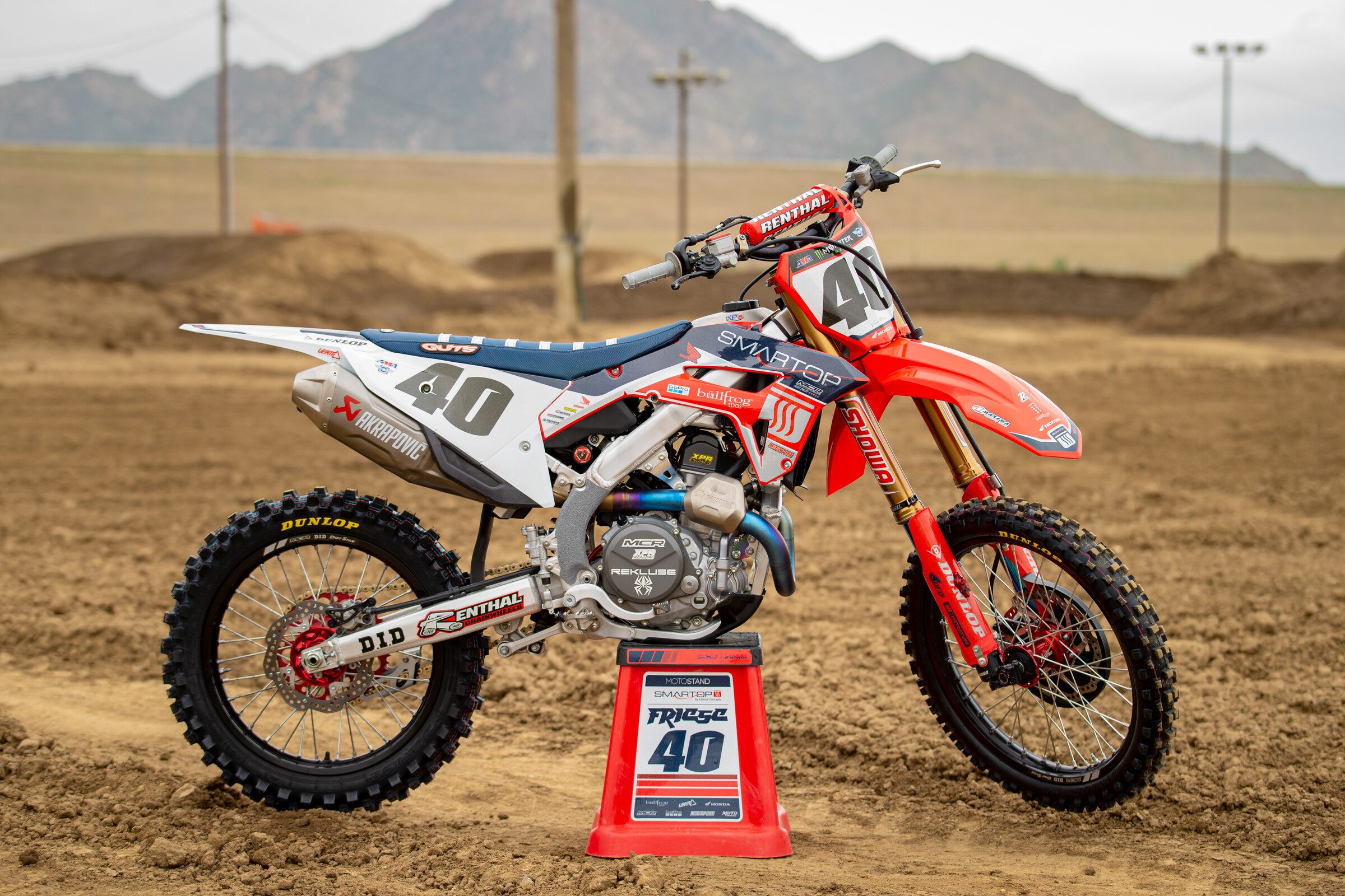 Kris Keefer Tests Vince Frieses Honda Crf R Race Bike Racer X