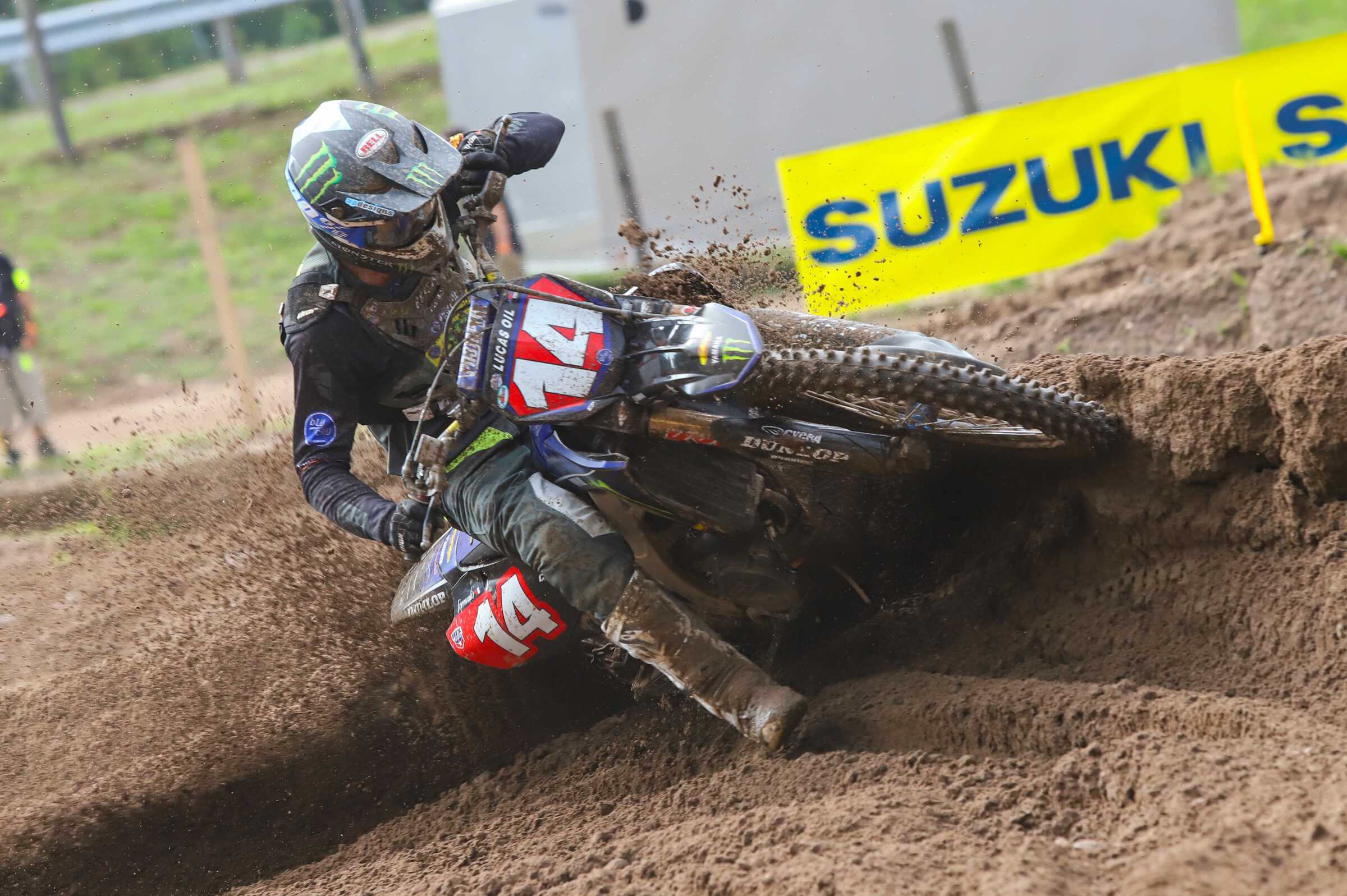 Dylan Ferrandis pushing the limits on the track today!